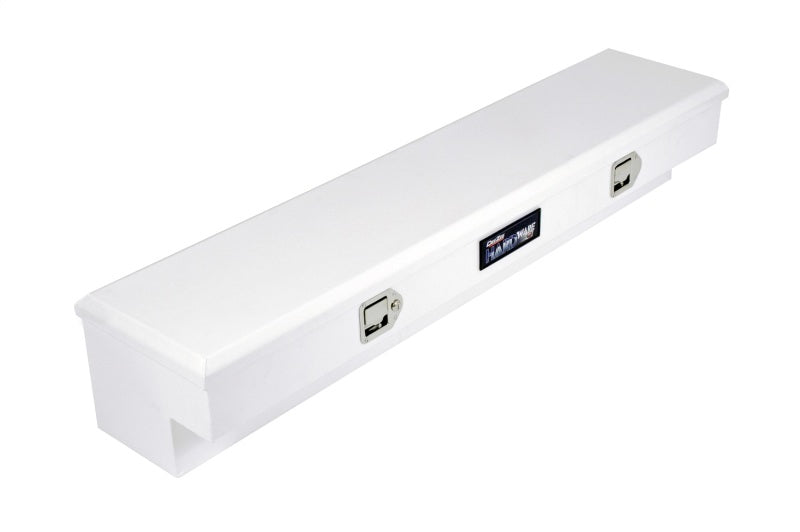 Deezee Universal Tool Box - Hardware Side Mount - White 60In