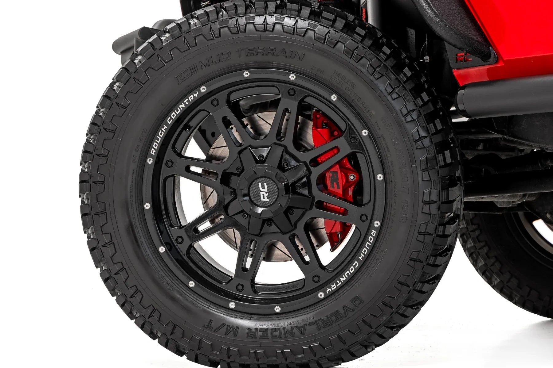 Rough Country Performance Brake System Front | Jeep Wrangler JL (21-24)/Wrangler Unlimited (18-25)