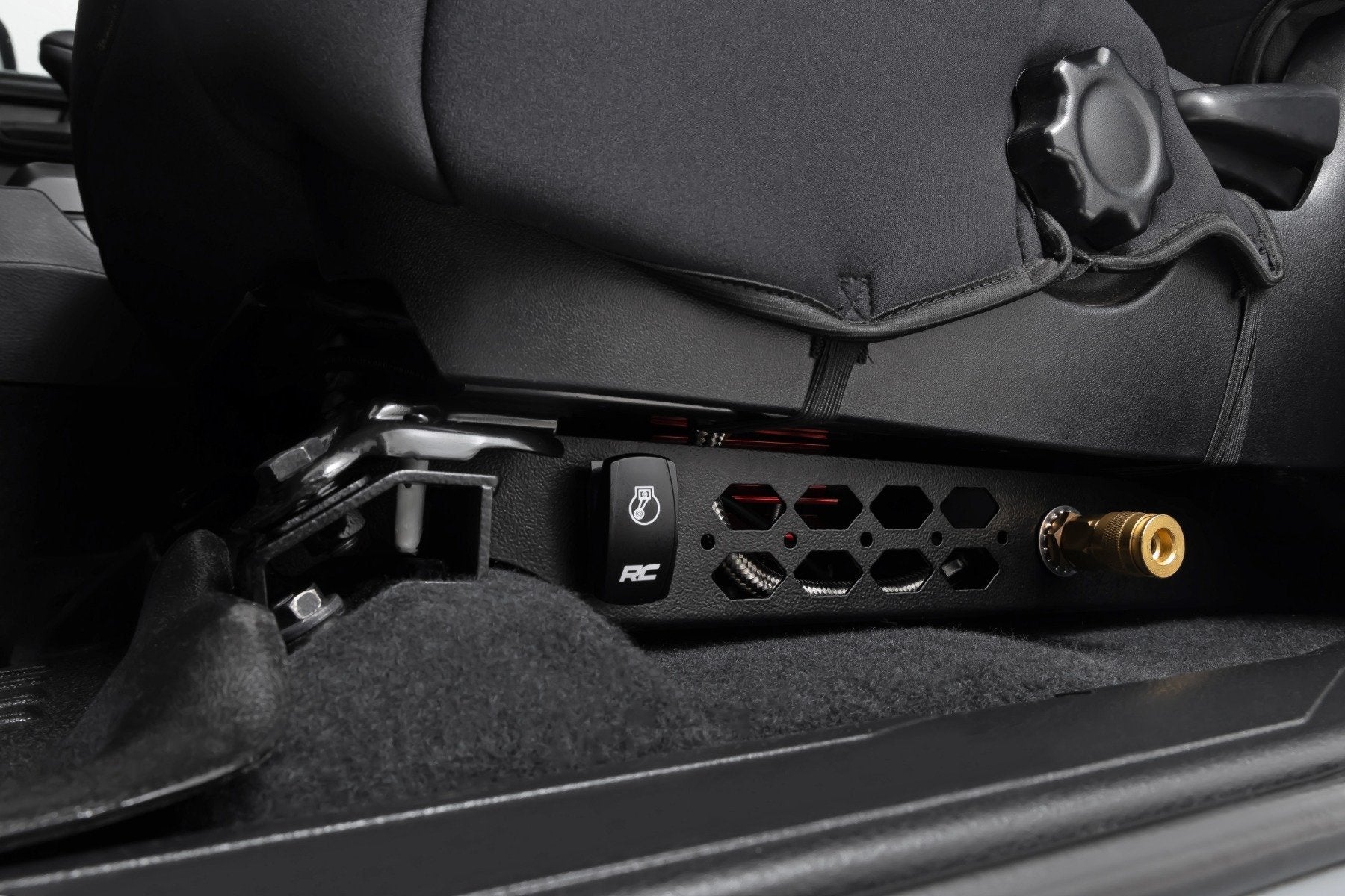 RC Under Seat Dual Air Compressor Kit & Bracket Set for 2016-2023 Toyota Tacoma