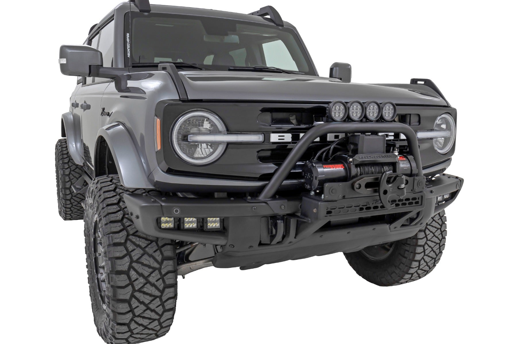 Safari Bar | 3" OSRAM (Pair) | Wide | OE Modular Steel | Ford Bronco (21-26)