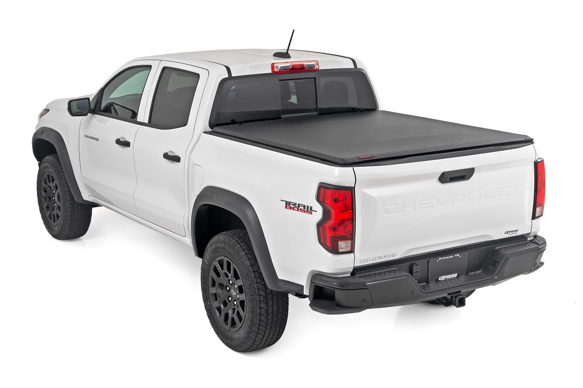 Soft Roll Up Bed Cover | 5' Bed | Chevy/GMC Canyon/Colorado 2WD/4WD (15-26)