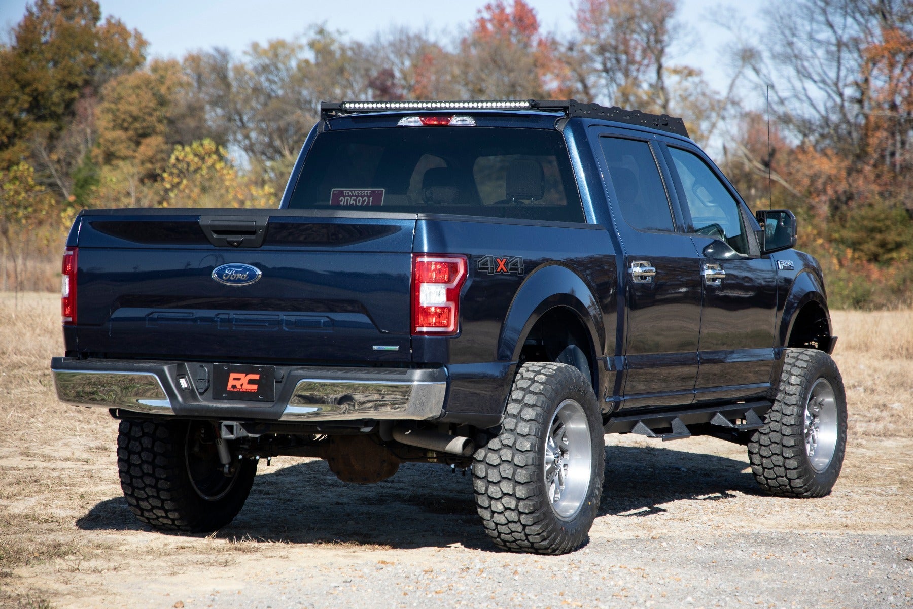Rough Country Low Profile LED Roof Rack for 2015-2018 F-150