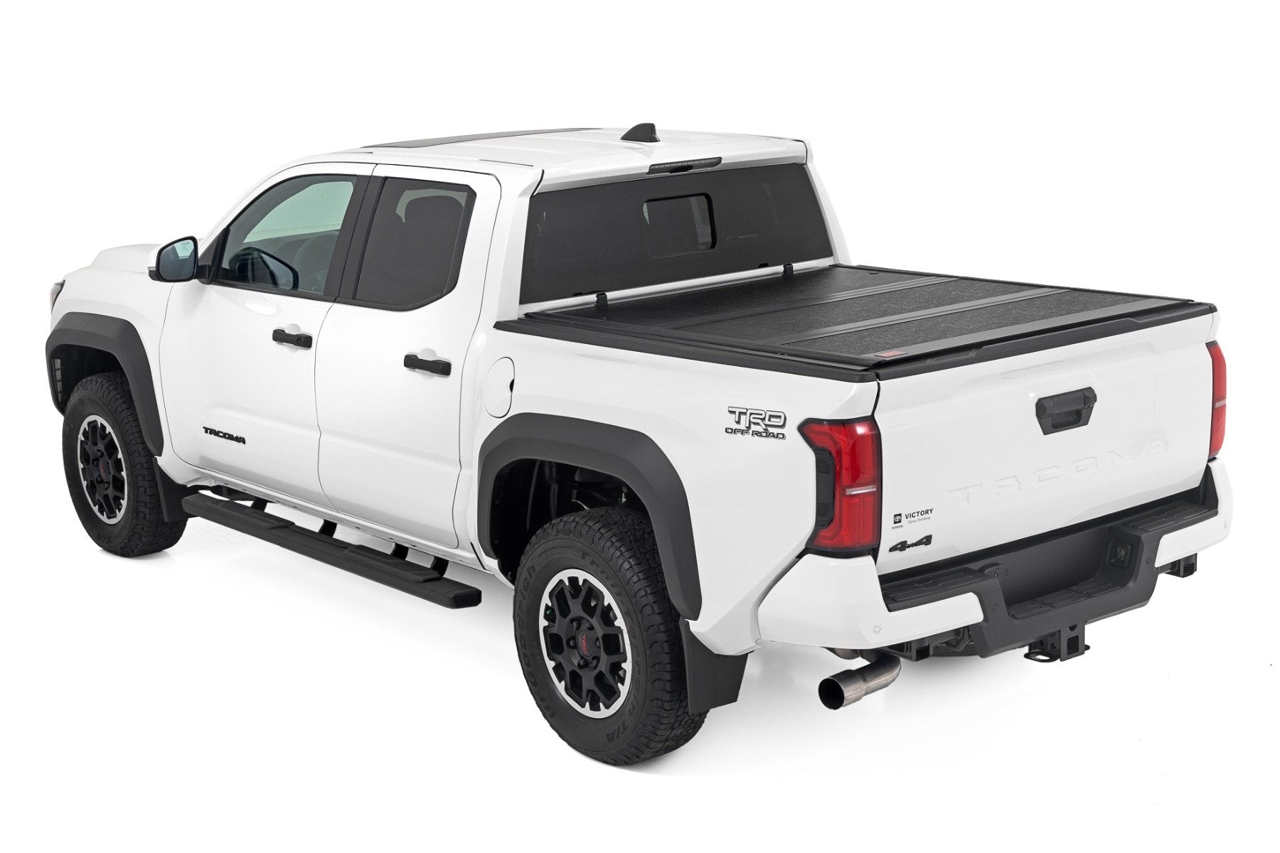 Rough Country Aluminum Low Profile Tonneau Bed Cover for 2024-2026 Toyota Tacoma