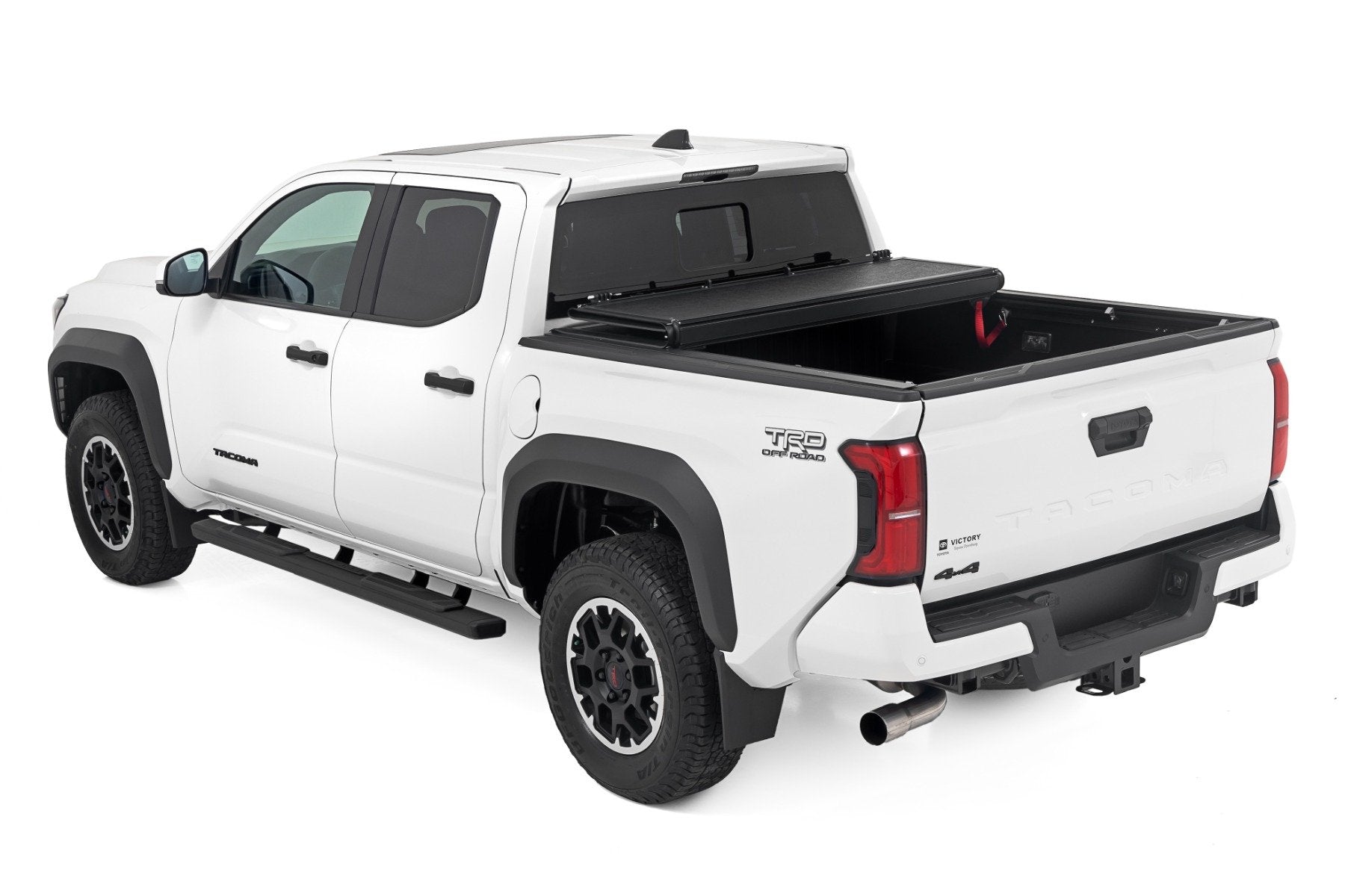 Rough Country Aluminum Low Profile Tonneau Bed Cover for 2024-2026 Toyota Tacoma