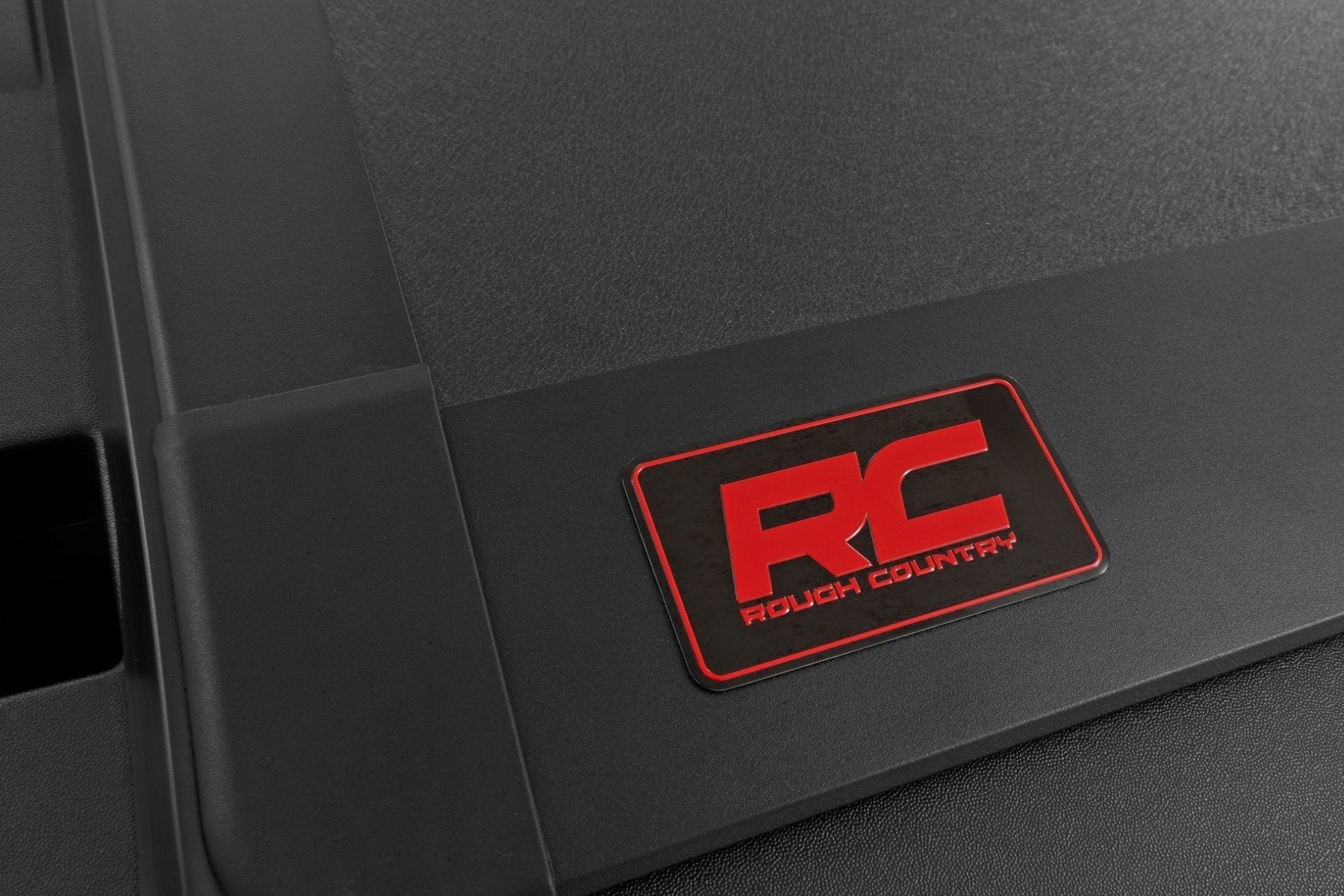 Rough Country 49320550 Tri Fold Aluminum Hard Tonneau Cover for 2021-2024 Ram TRX