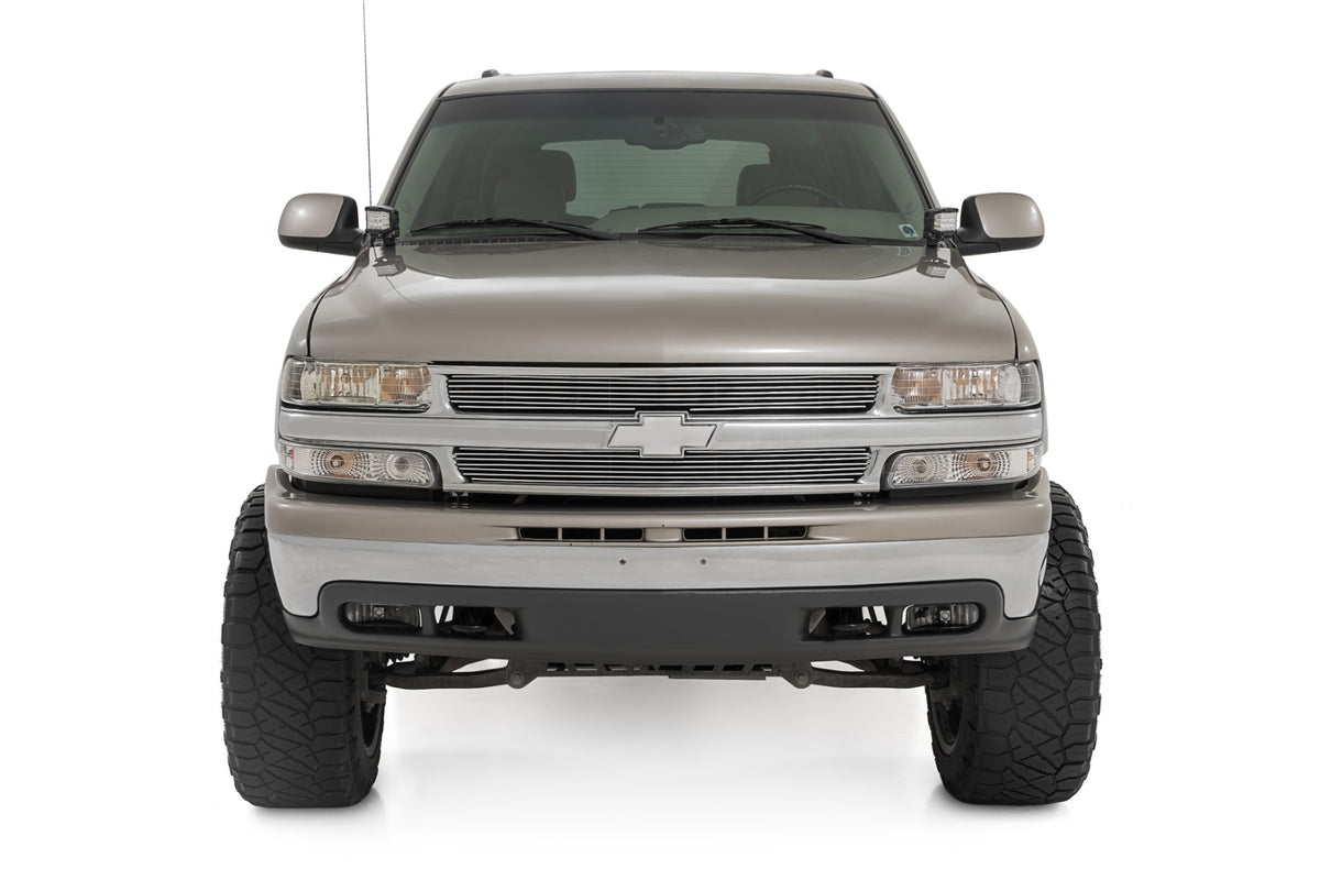 LED Light Kit | Ditch Mount | 2" Black Pair | Spot | Chevy Silverado 1500 (99-06)/Tahoe (00-06)