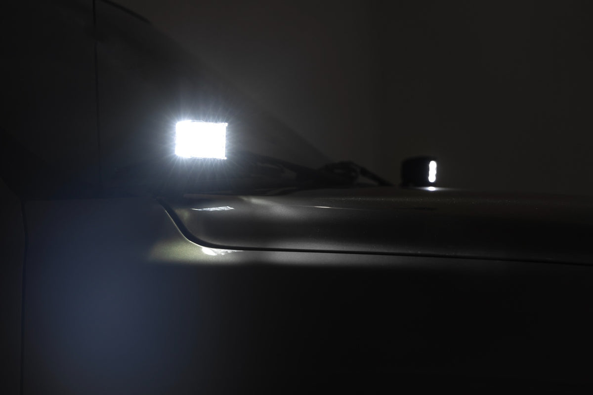 LED Light Kit | Ditch Mount | 3" OSRAM | Wide | Chevy Silverado 1500 (99-06)/Tahoe (00-06)