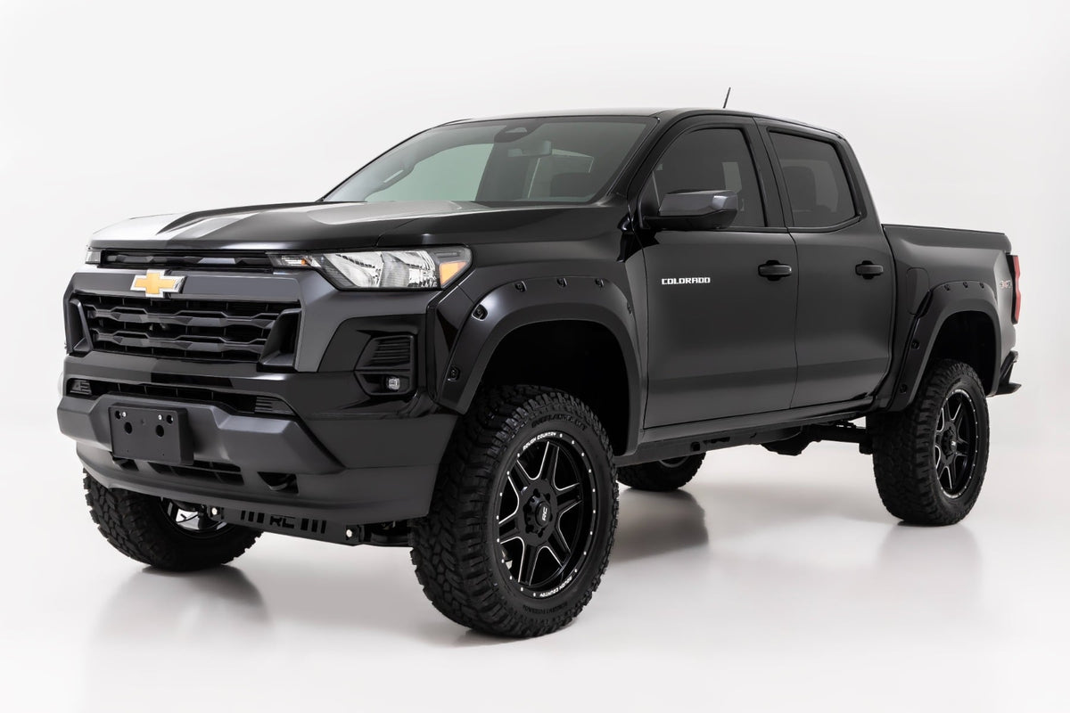 Pocket Fender Flares | GBA Gloss Black | Chevy Colorado 2WD/4WD (2023-2026)