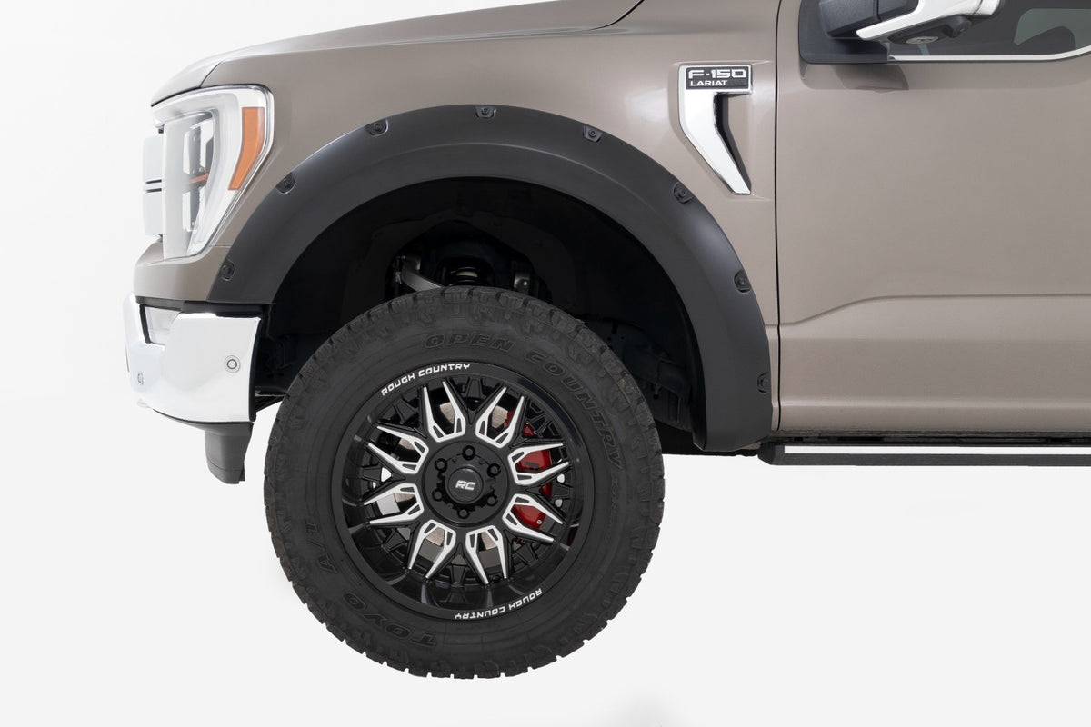 Pocket Fender Flares | EA Hot Pepper Red | Ford F-150 2WD/4WD (2021-2026)