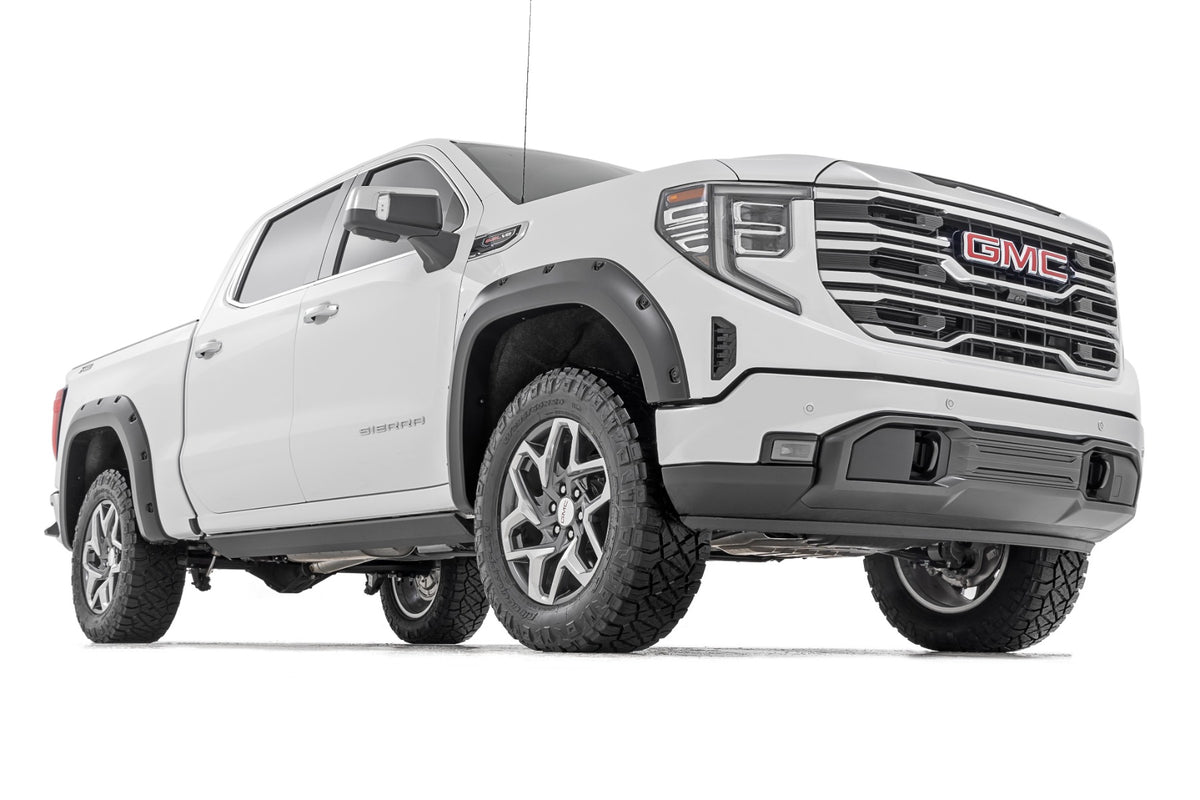 Pocket Fender Flares | GXP Downpour | GMC Sierra 1500 2WD/4WD (2019-2026)