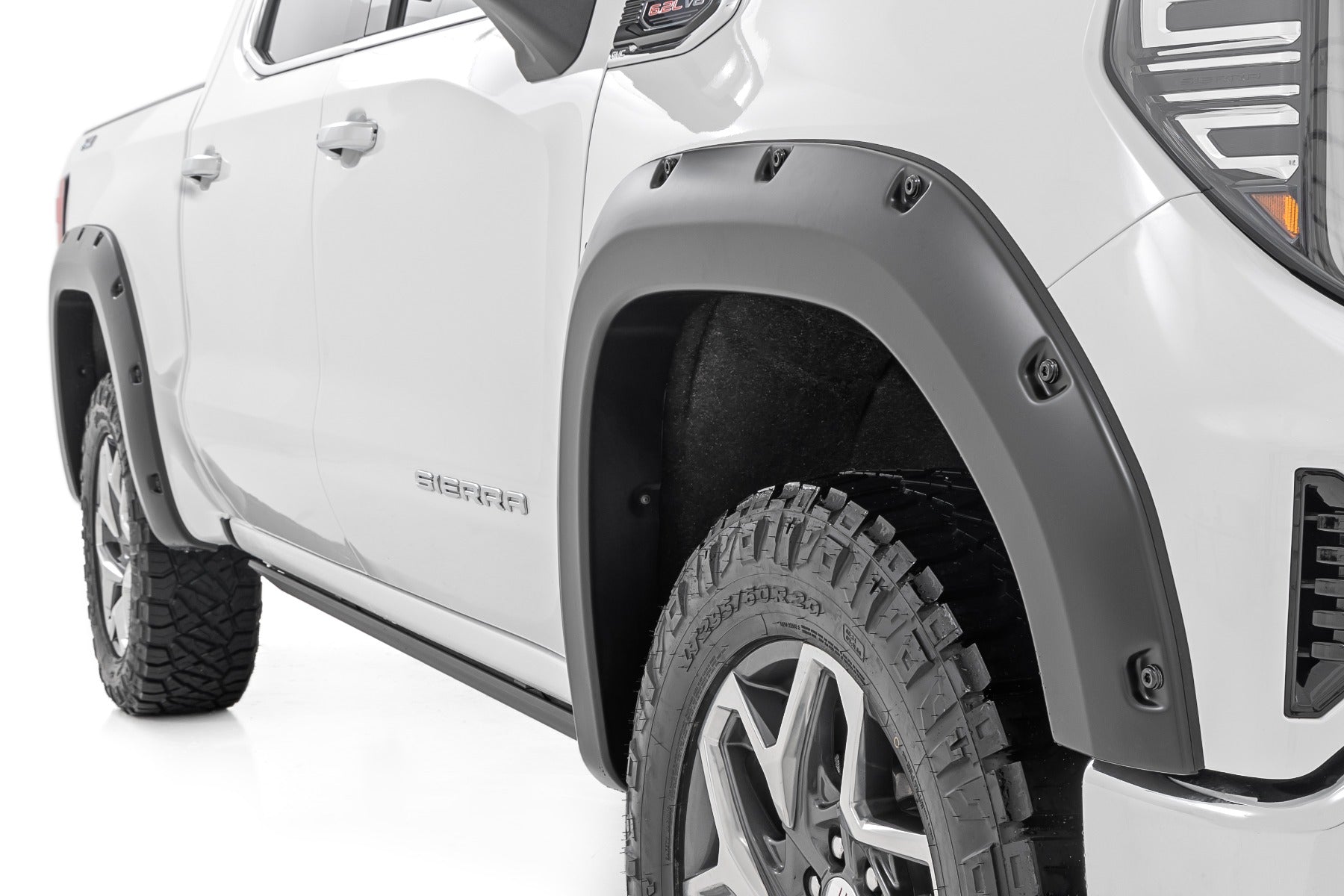 Pocket Fender Flares | G9K Satin Steel | GMC Sierra 1500 2WD/4WD (2019-2026)