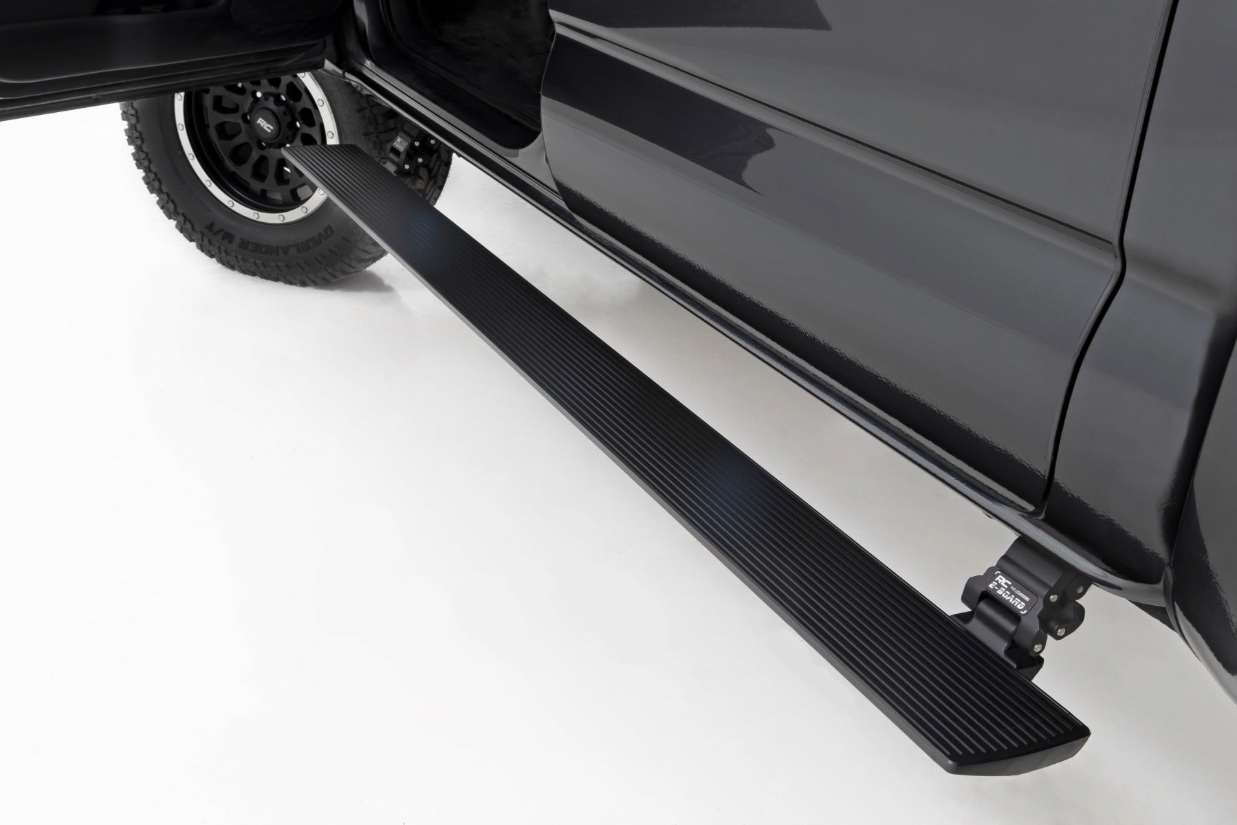 Rough Country PSR652110 Lighted Power Running Boards for 2005-2023 Tacoma Double Cab (No Drill)