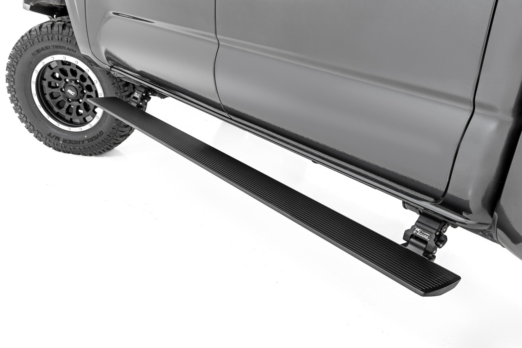 Rough Country PSR652110 Lighted Power Running Boards for 2005-2023 Tacoma Double Cab (No Drill)