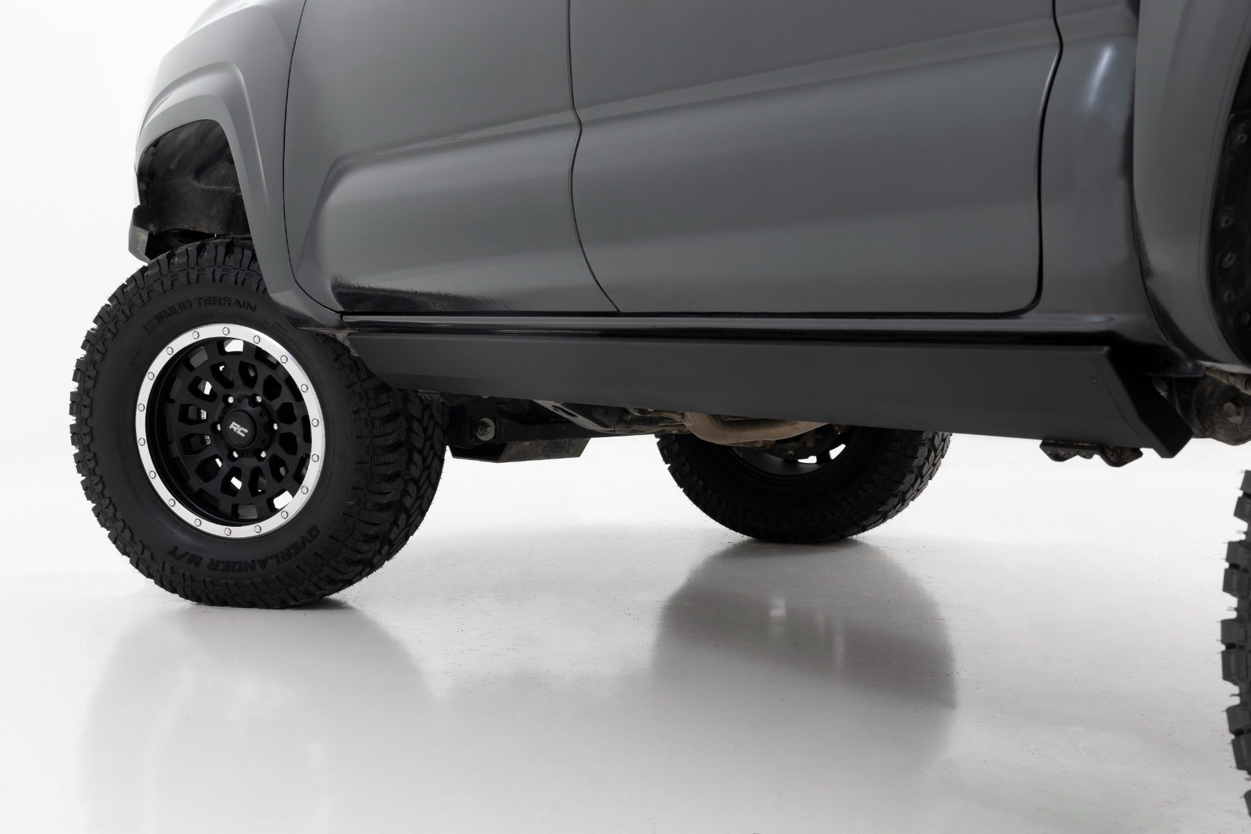 Rough Country PSR652110 Lighted Power Running Boards for 2005-2023 Tacoma Double Cab (No Drill)