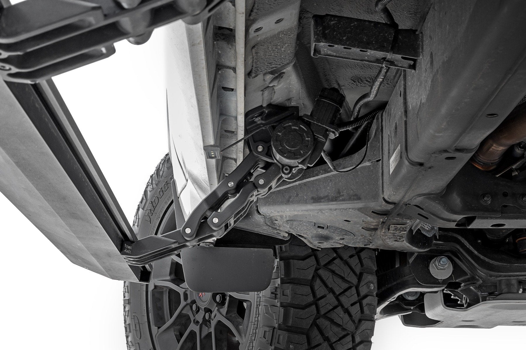 Rough Country Bolt on Power Drop Down Running Boards for 2022-2025 Toyota Tundra