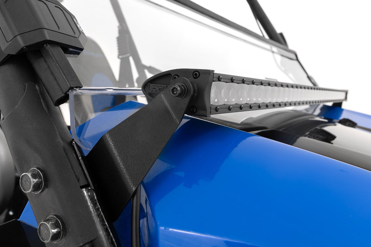 LED Light Kit | Cage Mount | 50" Black Single Row | Kawasaki Teryx 4 1000/Teryx4 800