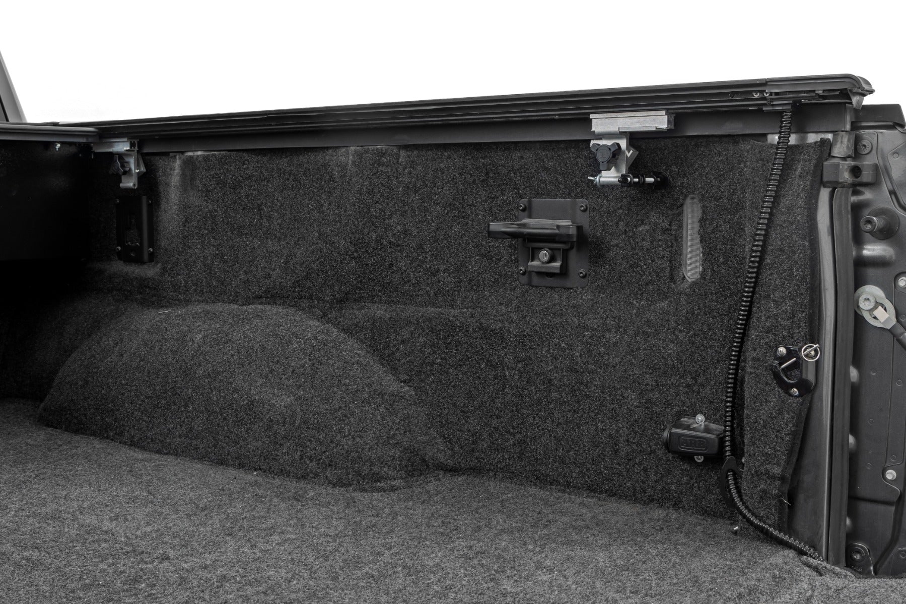 Rough Country Powered Electric Retractable Tonneau Cover for 2017-2026 Ford Raptor - 5' 7" Bed