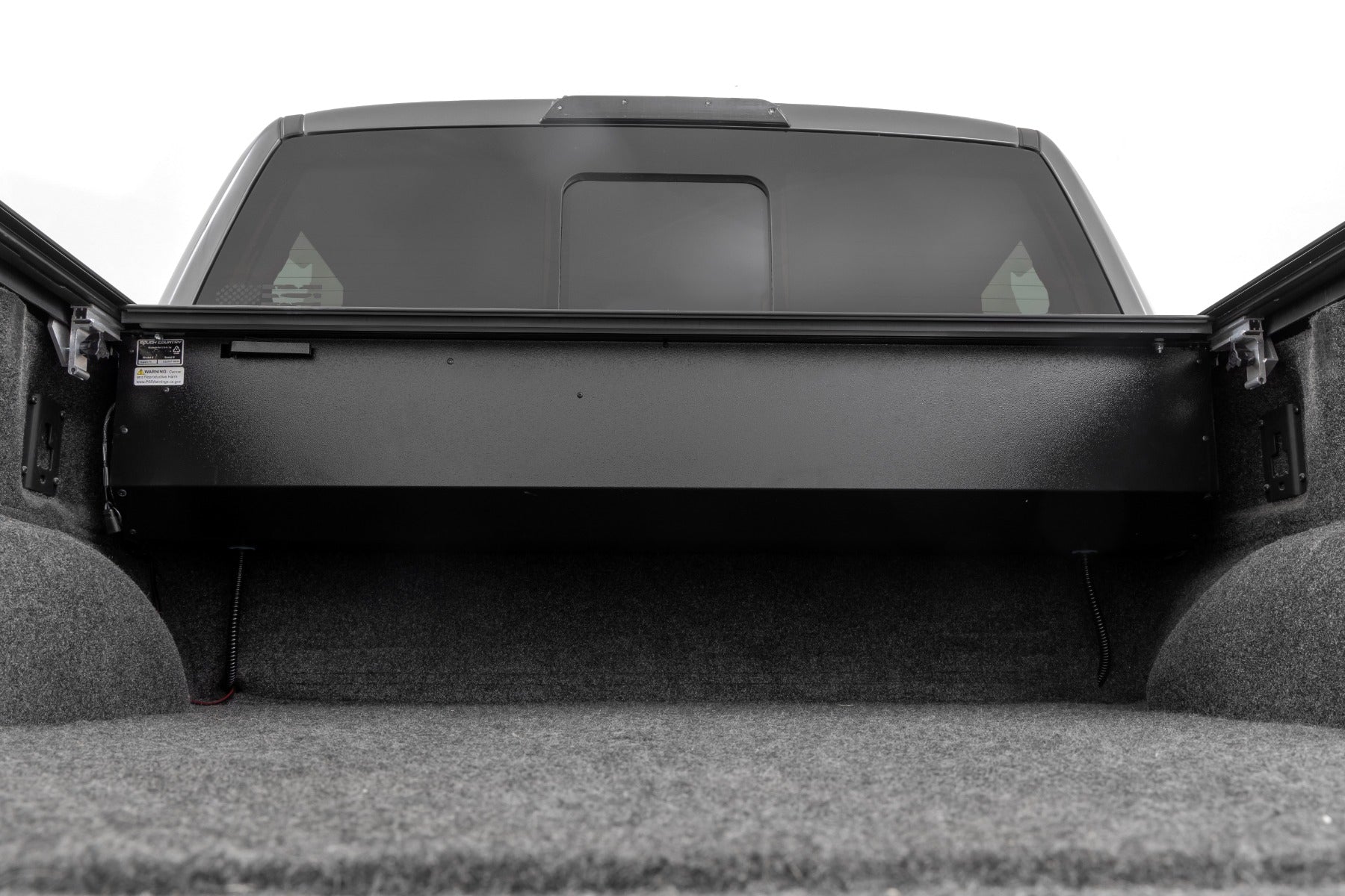 Rough Country Powered Electric Retractable Tonneau Cover for 2017-2026 Ford Raptor - 5' 7" Bed