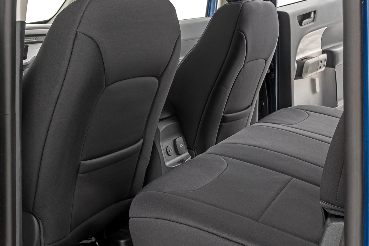 Seat Covers | FR & RR W/Armrest | Crew Cab | Ford Maverick 2WD/4WD (22-26)