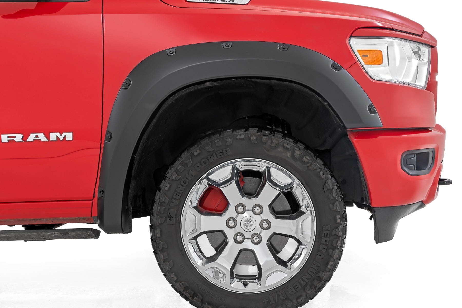 Pocket Fender Flares | PAF Silver | Ram 1500 2WD/4WD (2019-2024)