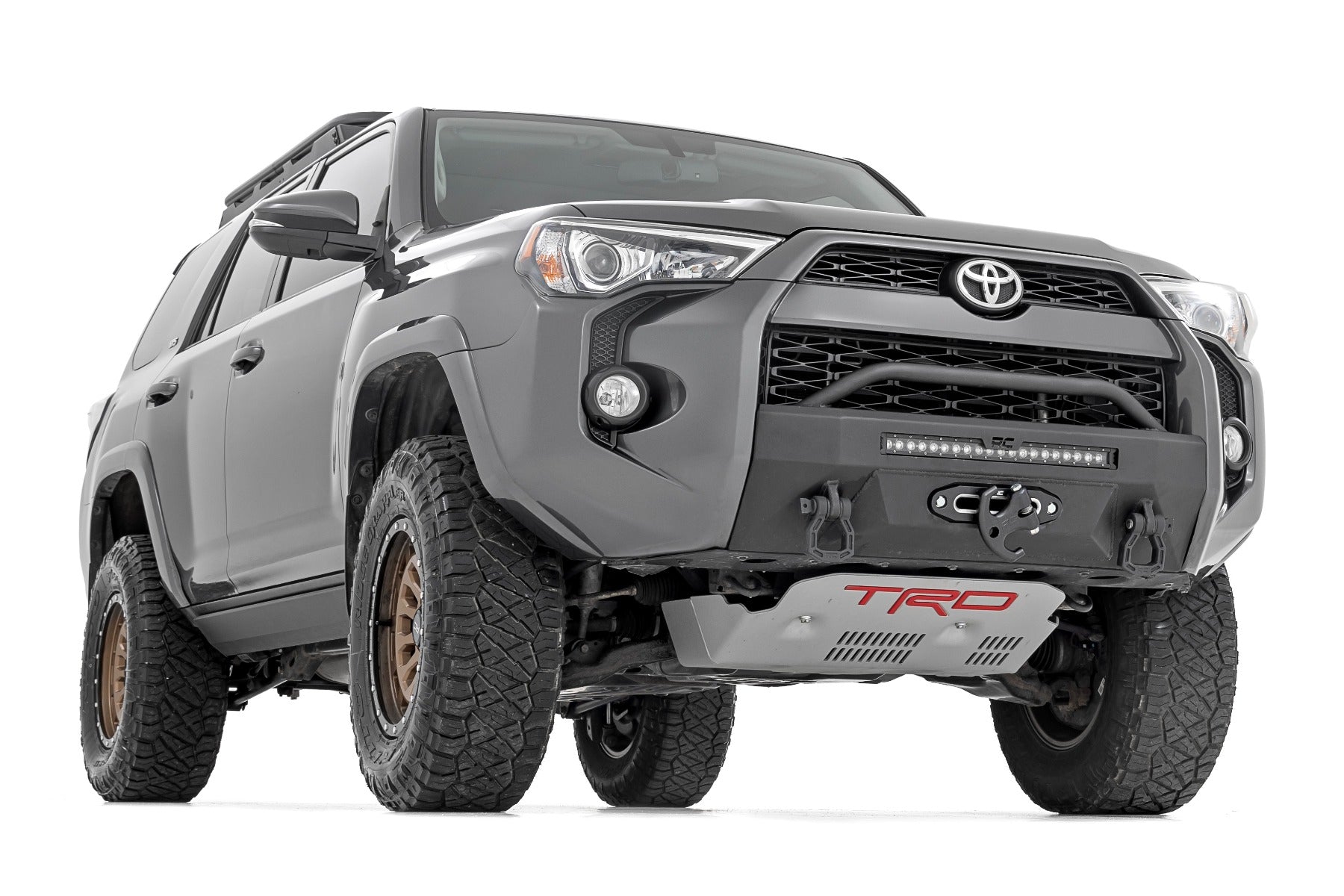 Rough Country PSR621510 Power Drop Down Running Boards for 2010-2024 Toyota 4Runner (No Drill)