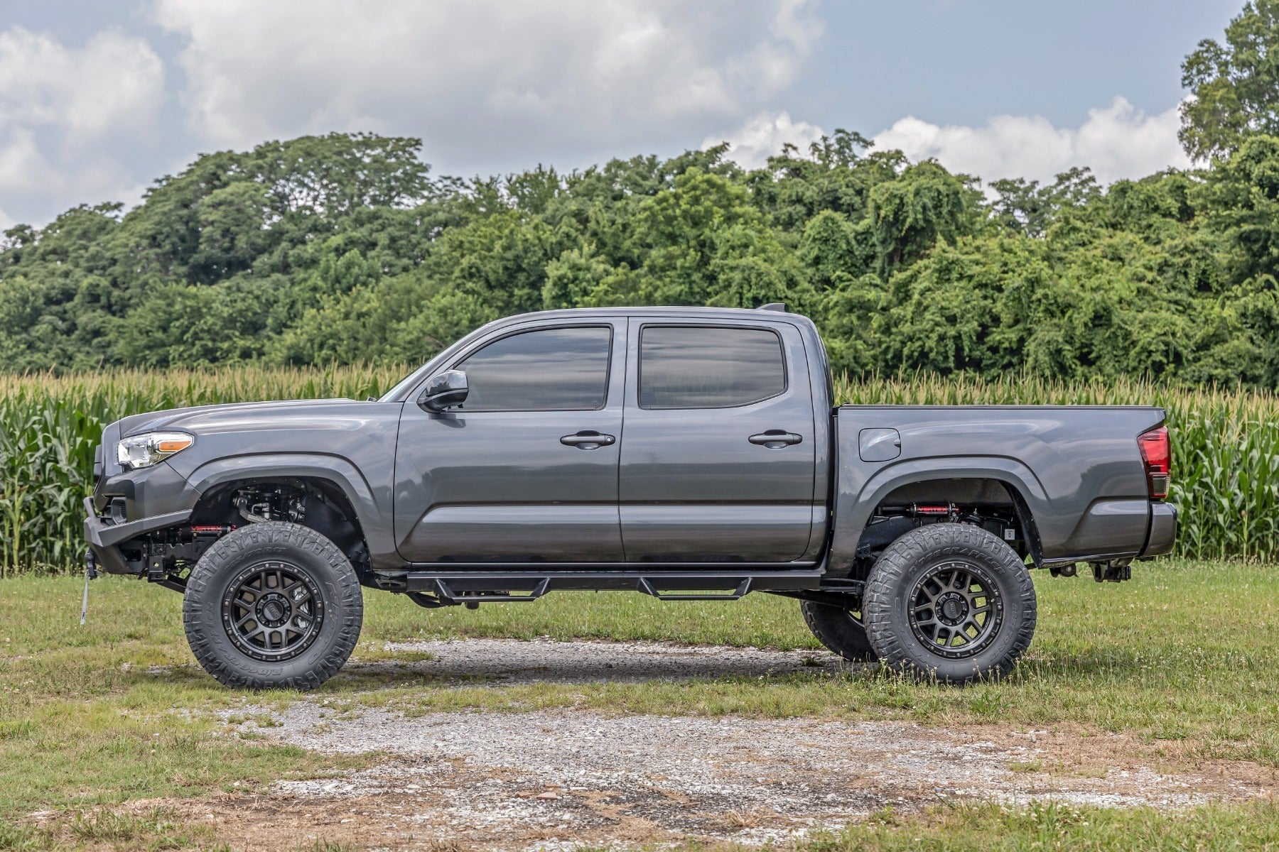 Rough Country 74252 Bolt On 3.5" Suspension Lift Kit for 2005-2023 Toyota Tacoma + Vertex Coilovers