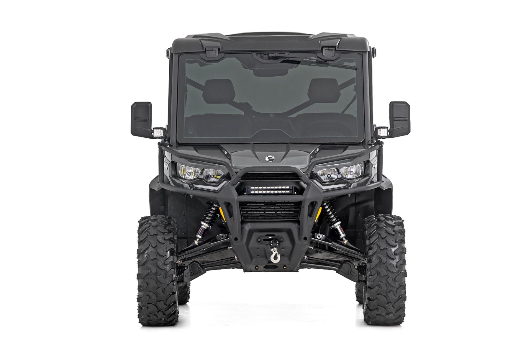 M1 Front Coil Over Shocks | Ride Height Adjust | Can-Am Defender MAX HD10/PRO HD10