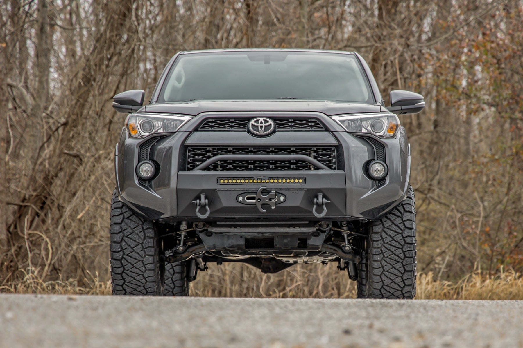 Rough Country Hybrid LED Front Bumper for 2014-2024 Toyota 4Runner 2WD / 4WD
