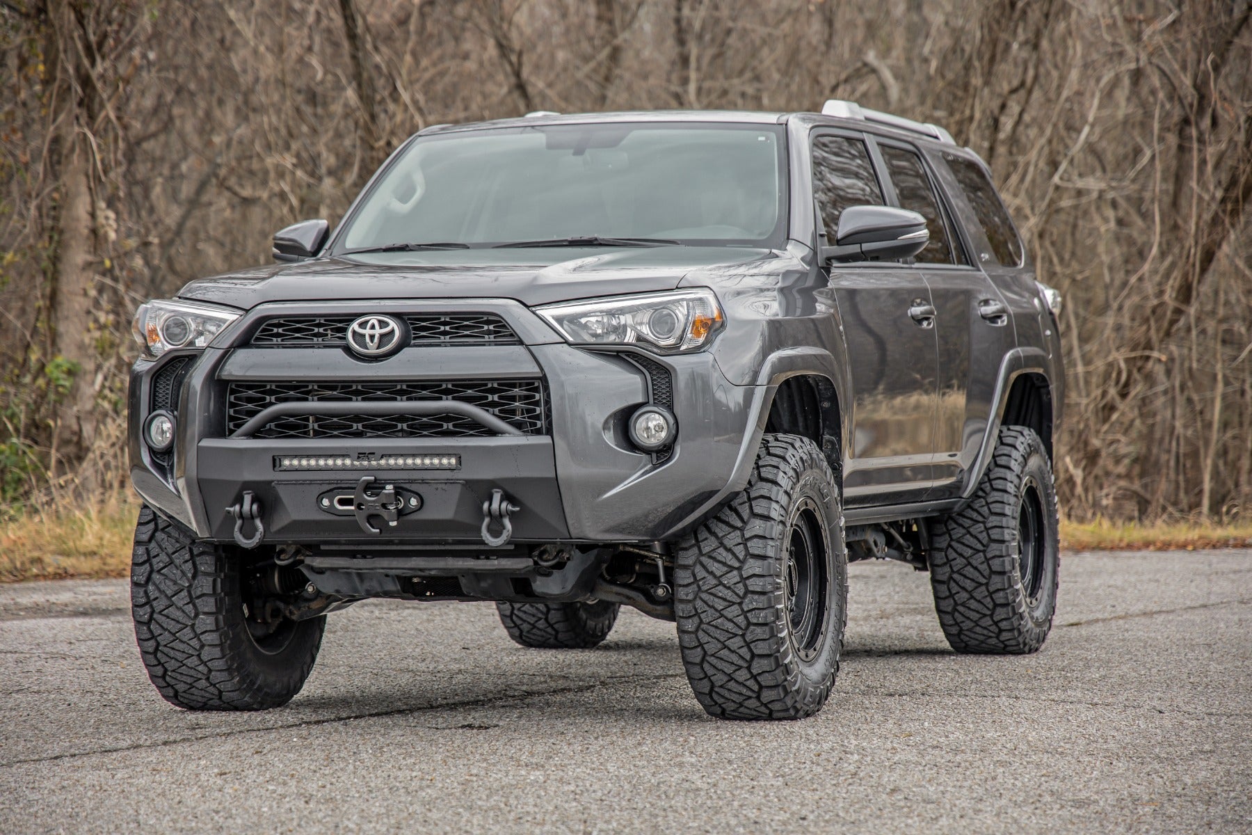 Rough Country Hybrid LED Front Bumper for 2014-2024 Toyota 4Runner 2WD / 4WD