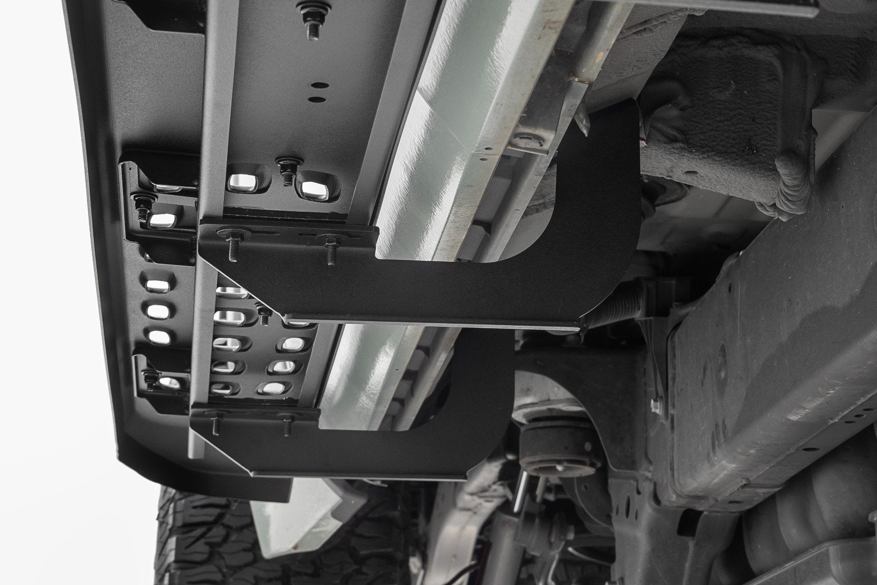 Rough Country RPT2 Running Board Steps for 2022-2025 Toyota Tundra - Bolt On