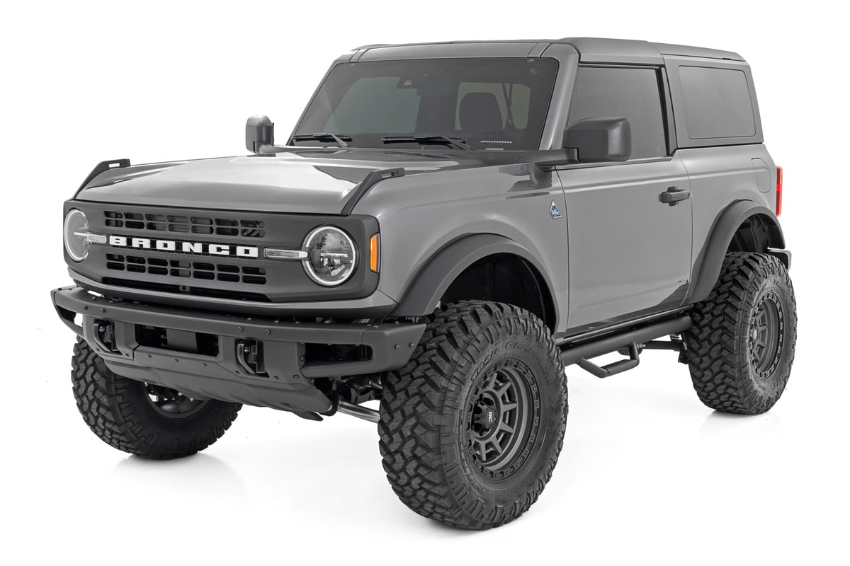Nerf Steps | Wheel to Wheel | 2 Door | Ford Bronco (2 Door) 4WD (2021-2026)