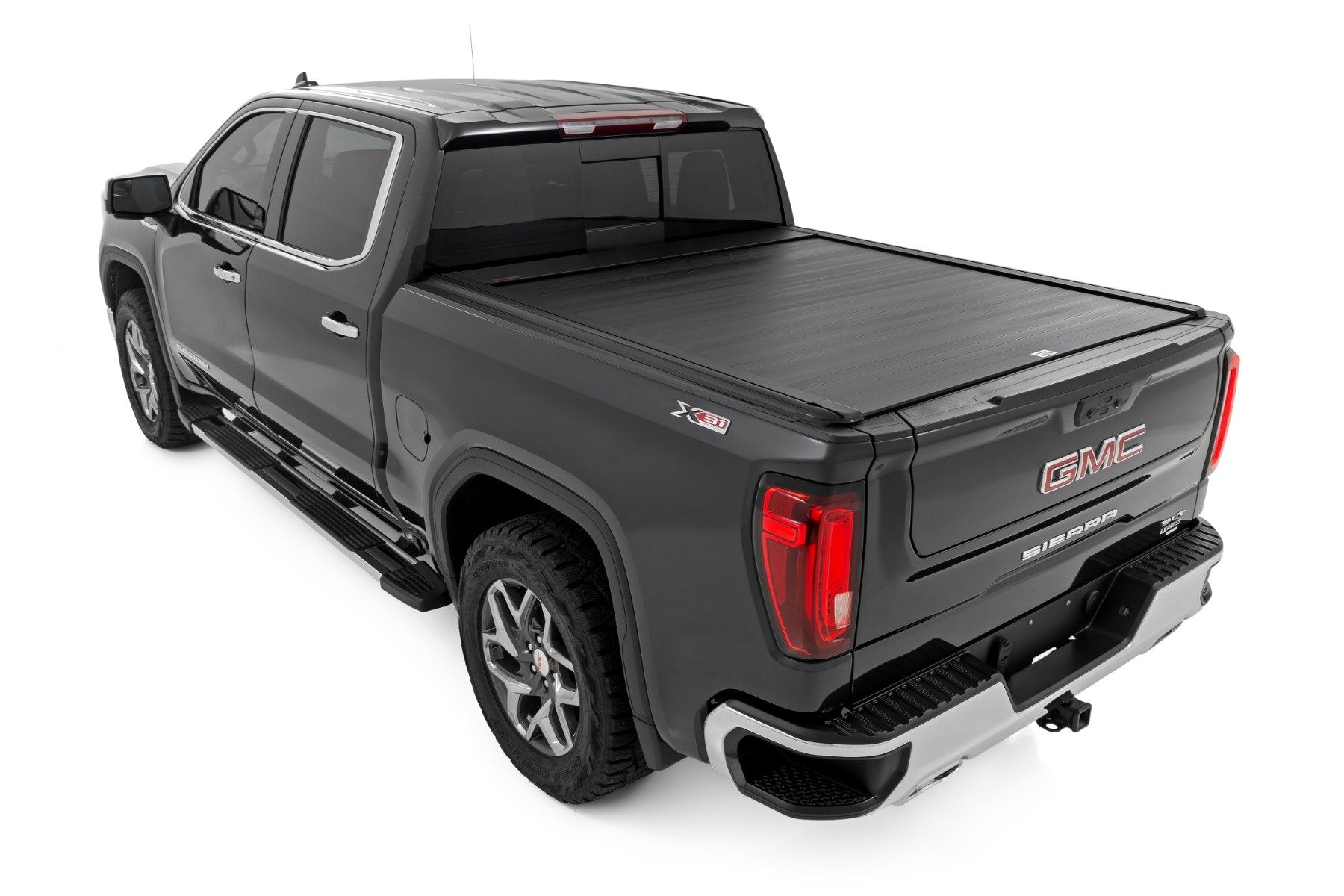 Rough Country Powered Electric Retractable Tonneau Cover for 19-26 Silverado Sierra - 5' 10" Bed