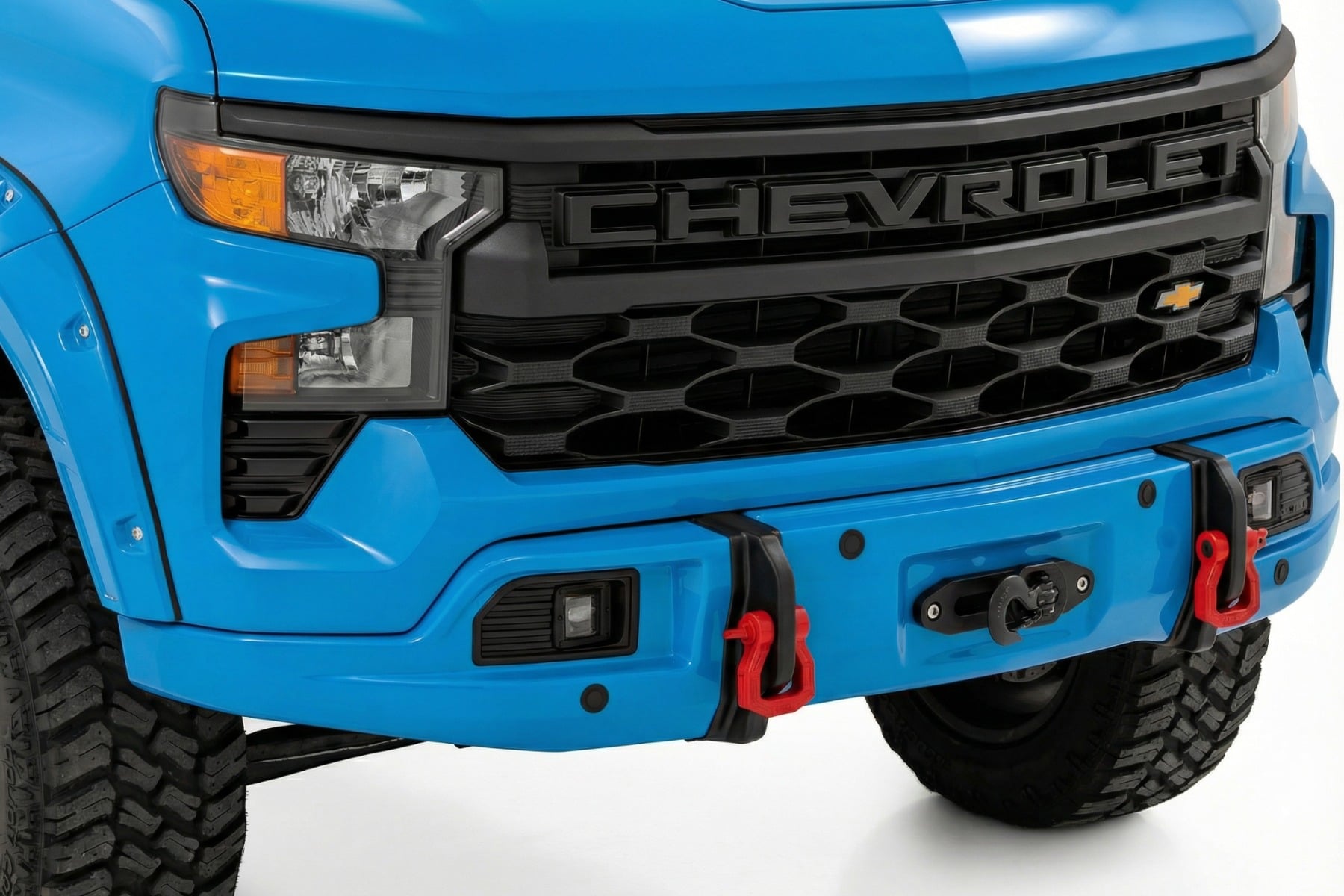 Bumper Cover | GLT Glacier Blue | Chevy Silverado 1500 2WD/4WD (2023-2026)