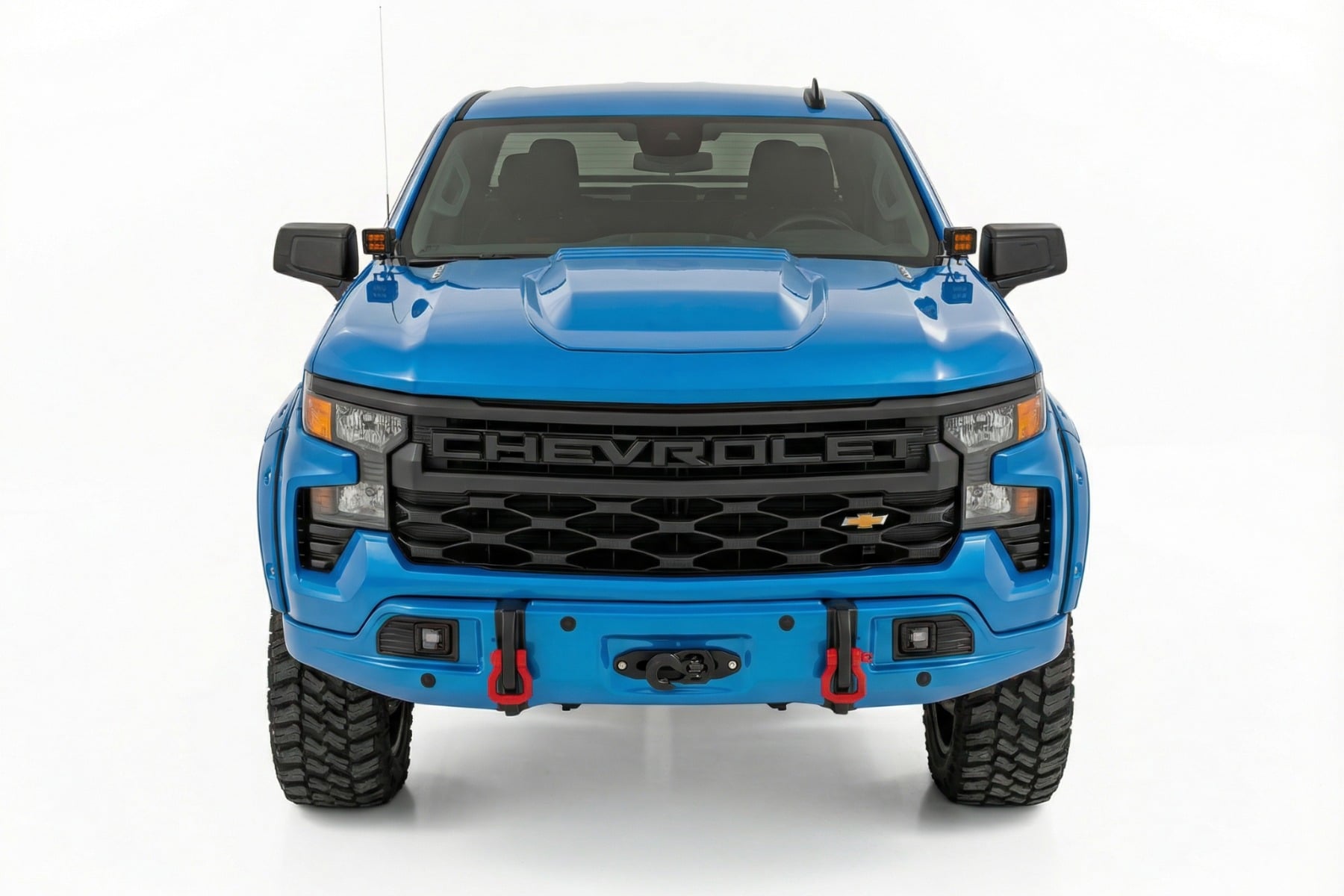 Bumper Cover | GLT Glacier Blue | Chevy Silverado 1500 2WD/4WD (2023-2026)