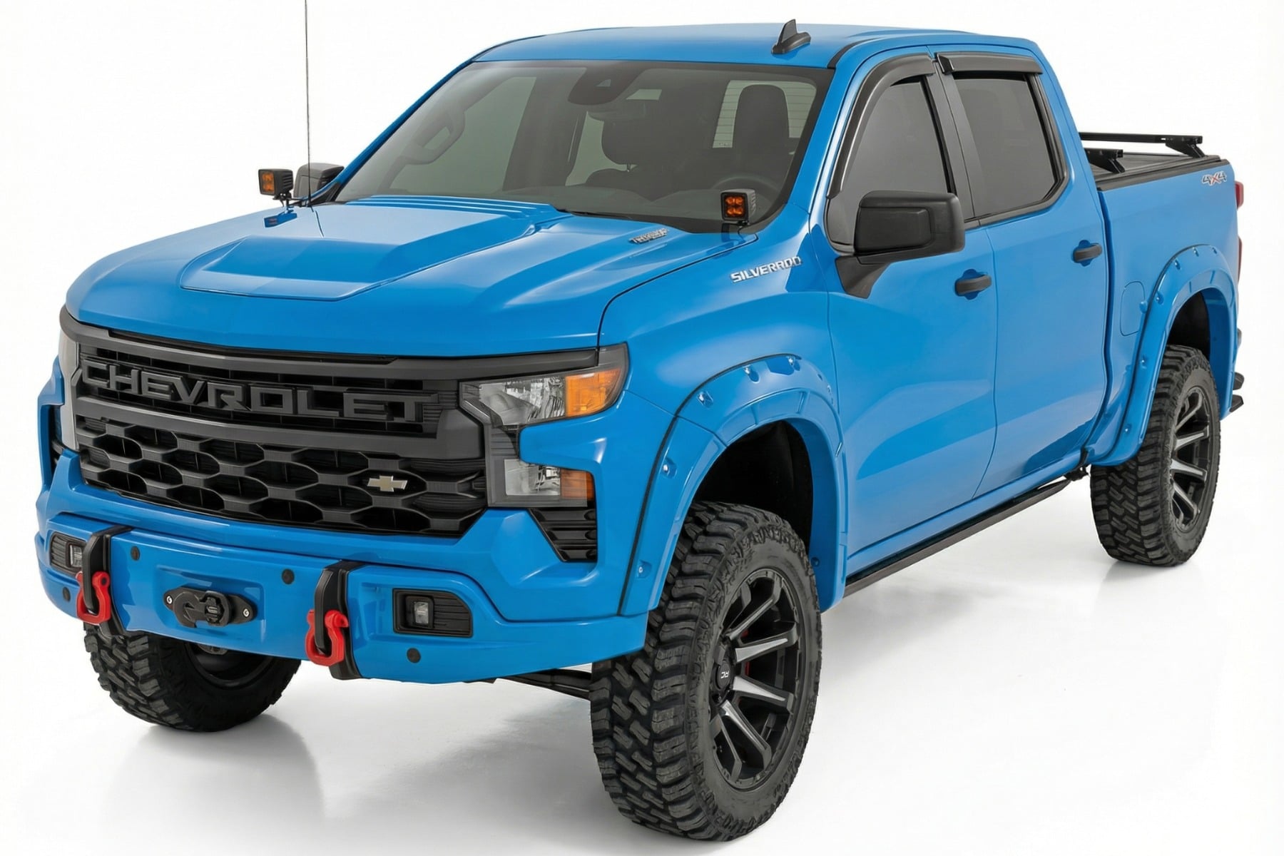 Bumper Cover | GLT Glacier Blue | Chevy Silverado 1500 2WD/4WD (2023-2026)