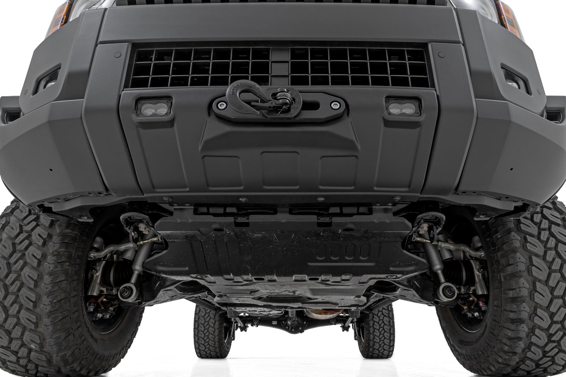 FXS Hidden Winch Mount | White SAE | PRO1200S | Toyota Land Cruiser (24-26)