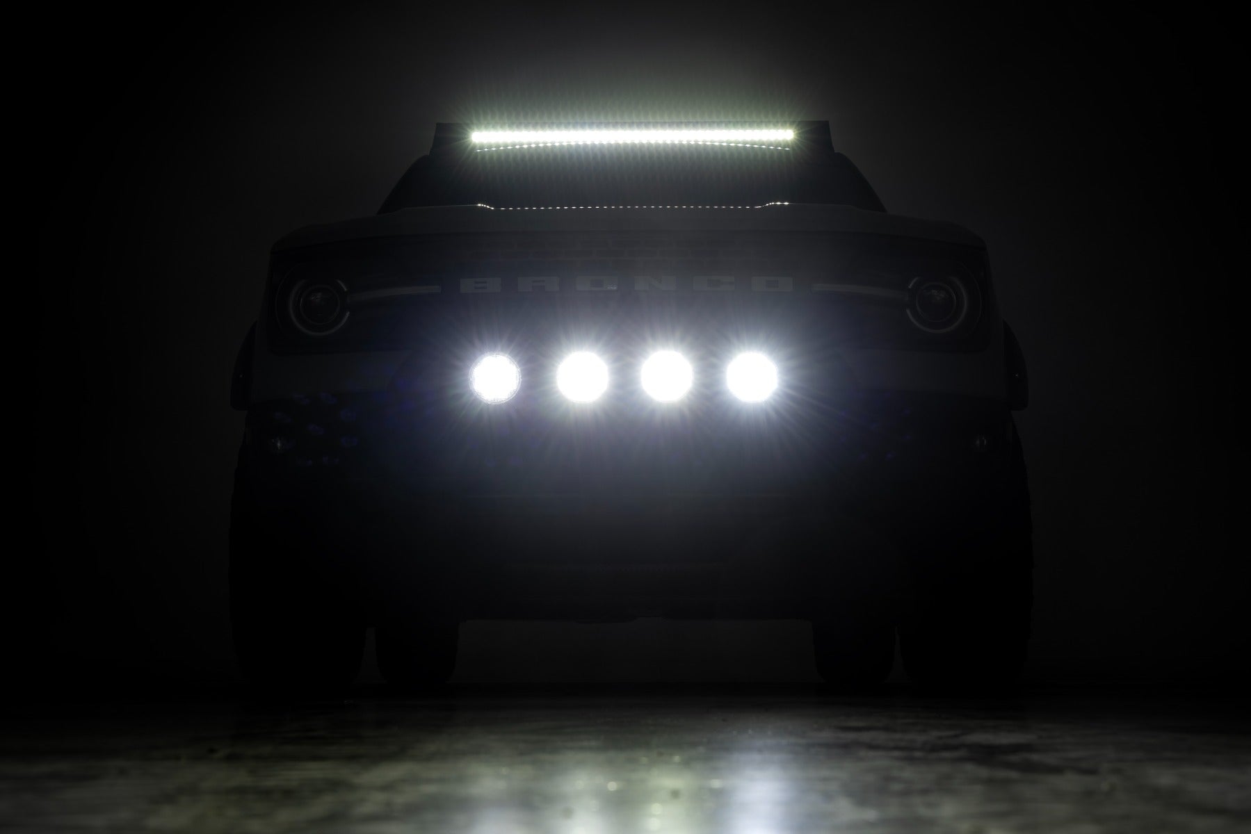 Nudge Bar | w/ Tow Hooks | Spectrum Series LED | Ford Bronco Sport 4WD (21-24)