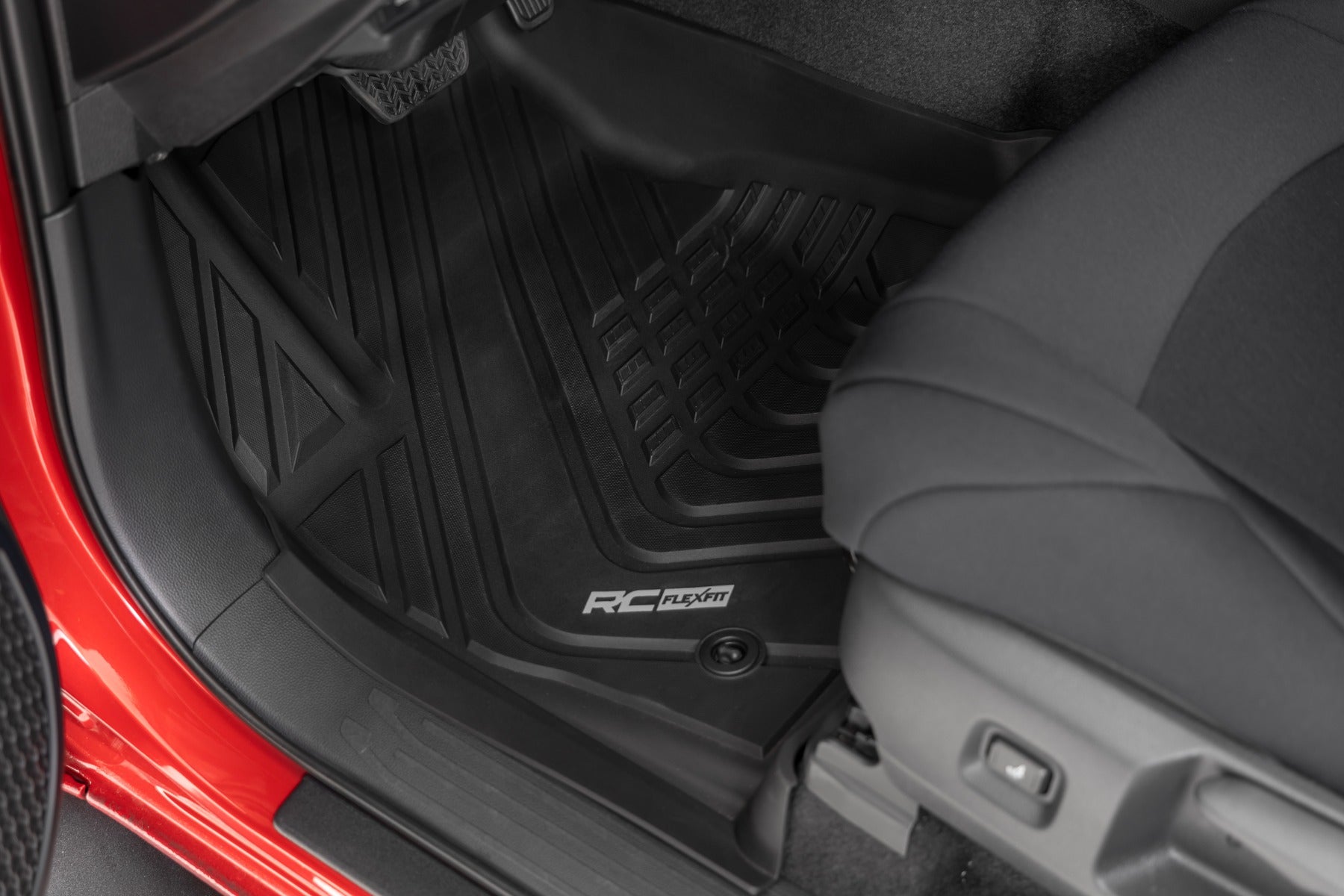 Flex Fit Floor Mats | Front | Crew | Toyota Tacoma 2WD/4WD (2024-2026)