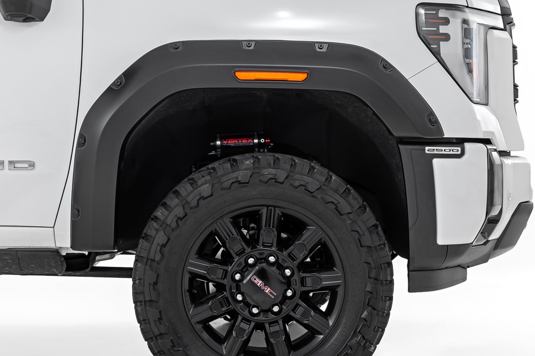 Pocket Fender Flares | GXN Deep Bronze | GMC Sierra 2500 HD/Sierra 3500 HD (20-26)