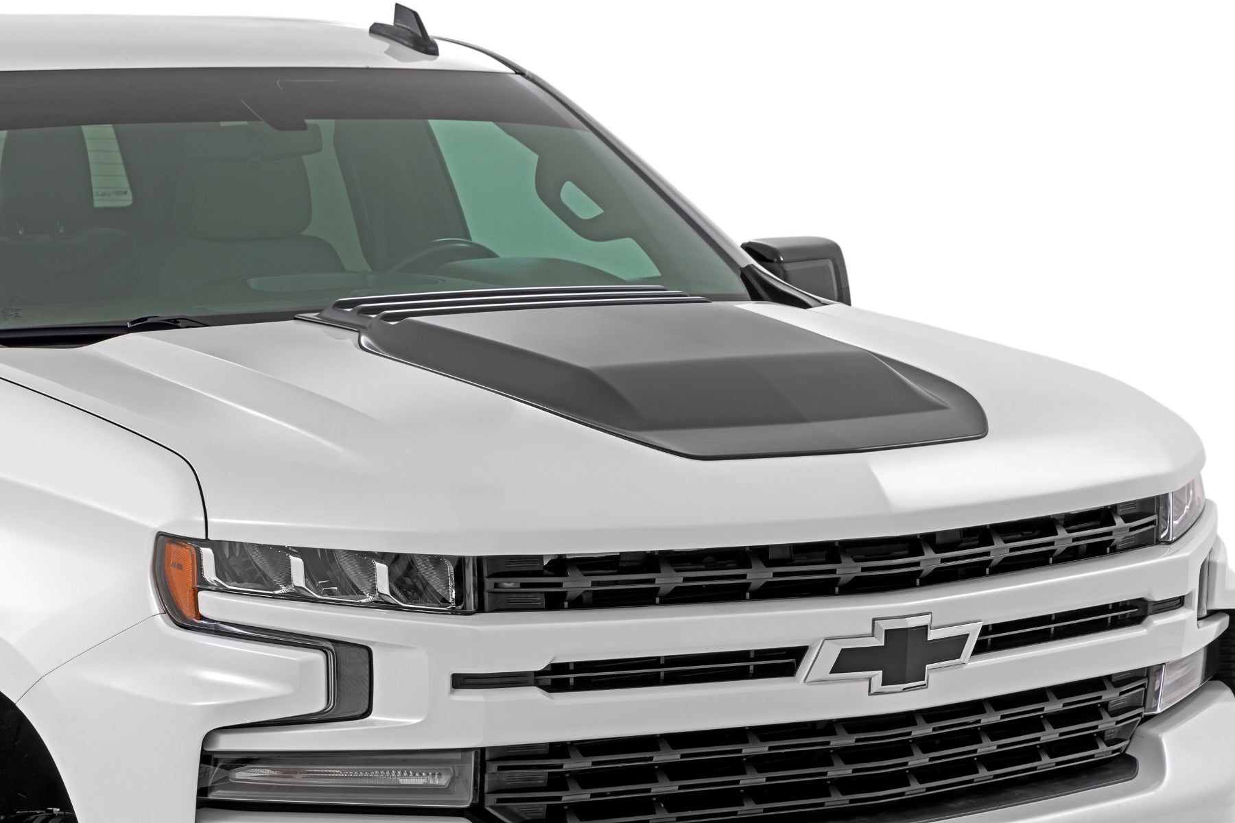 Hood Scoop | GA0 North Sky Blue | Chevy Silverado 1500 2WD/4WD (2019-2026)