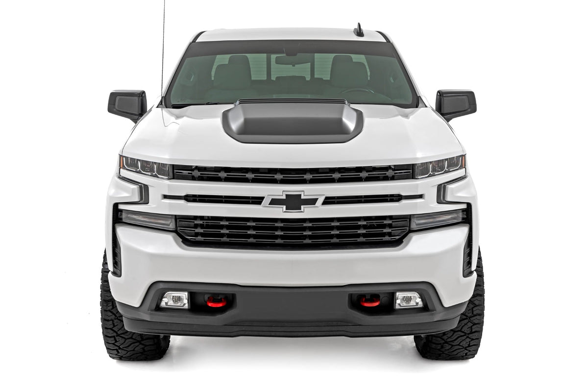 Hood Scoop | GB8 Mosaic Black | Chevy Silverado 1500 2WD/4WD (2019-2026)
