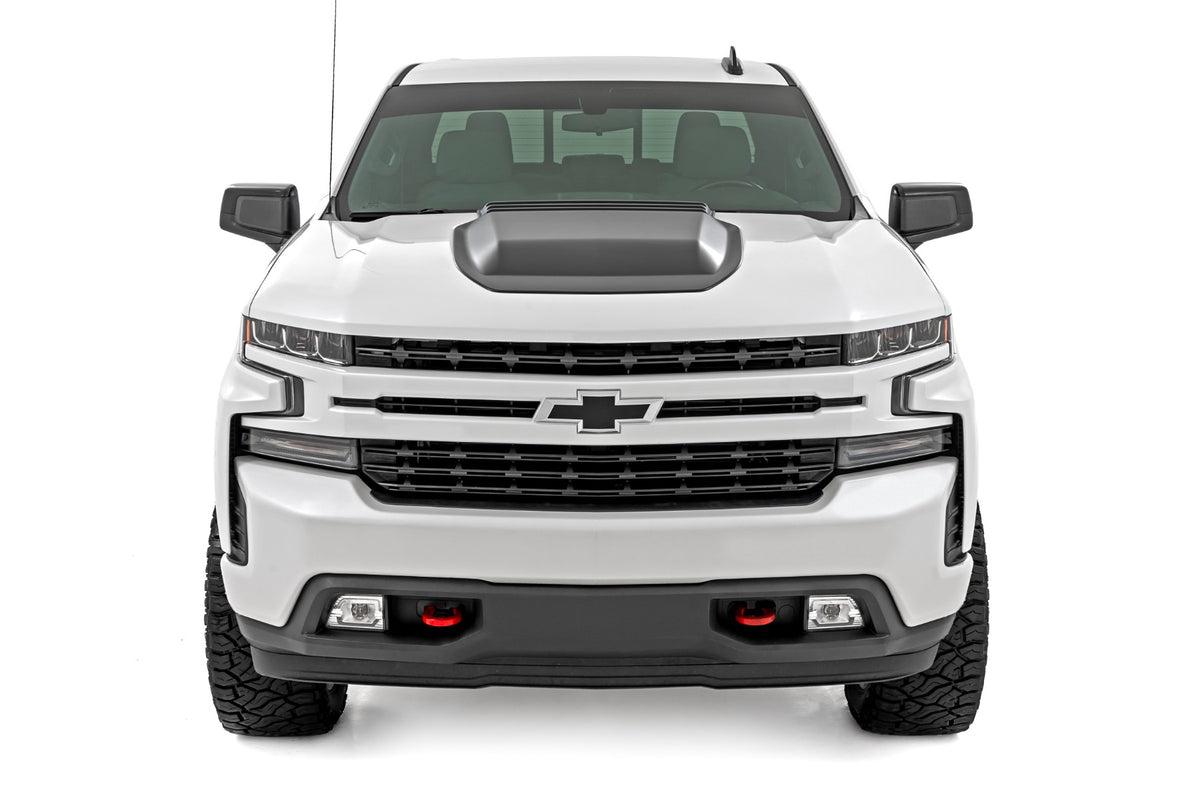 Hood Scoop | GBA Black | Chevy Silverado 1500 2WD/4WD (2019-2026)