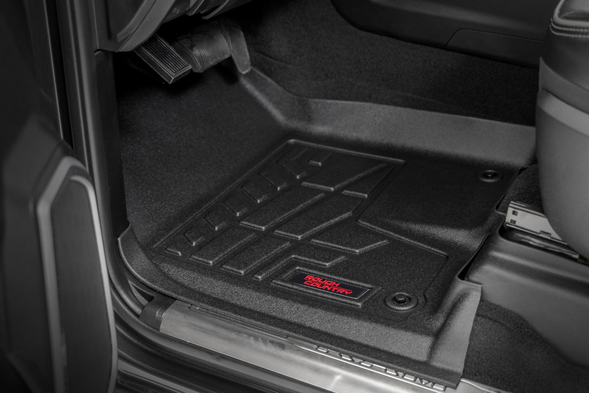 Sure-Fit Floor Mats | Front & Rear | Bucket | Crew | Ram 2500/3500 (19-26)