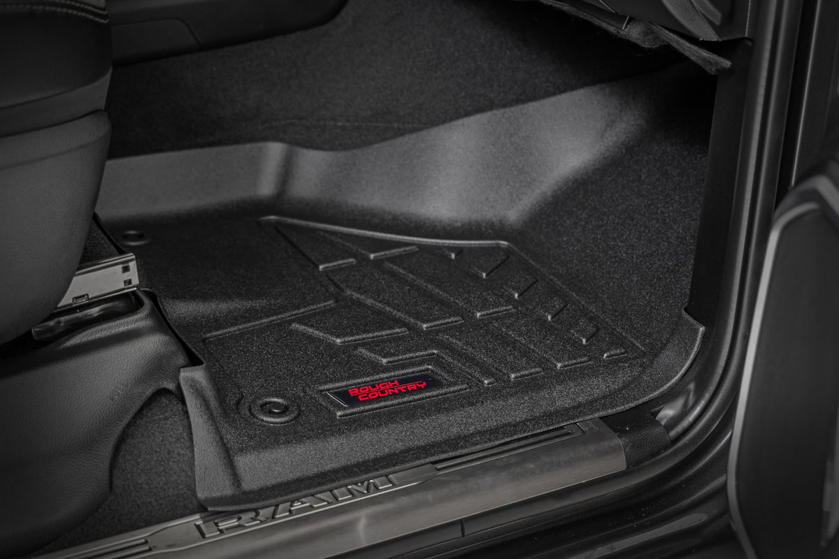 Sure-Fit Floor Mats | Front & Rear | Bucket | Crew | Ram 2500/3500 (19-26)