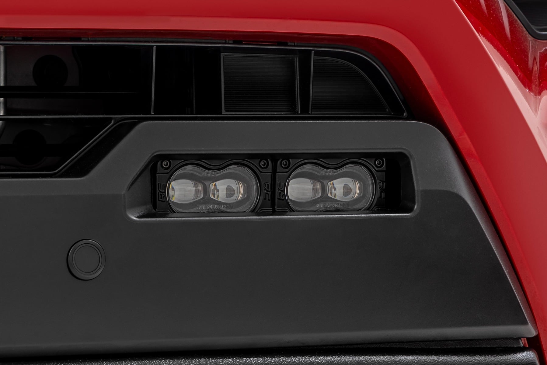 LED Fog Light Kit | 3x1.75 Inch Black Series Slim Aux | Toyota Tacoma (24-26)