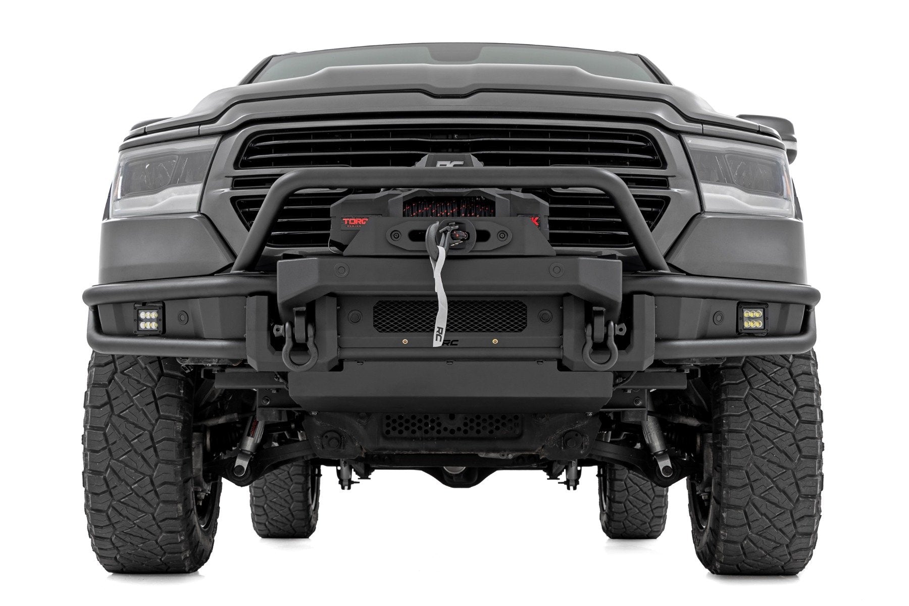 Rough Country Retractable Truck Bed Step for 2010-2018 Ram 1500