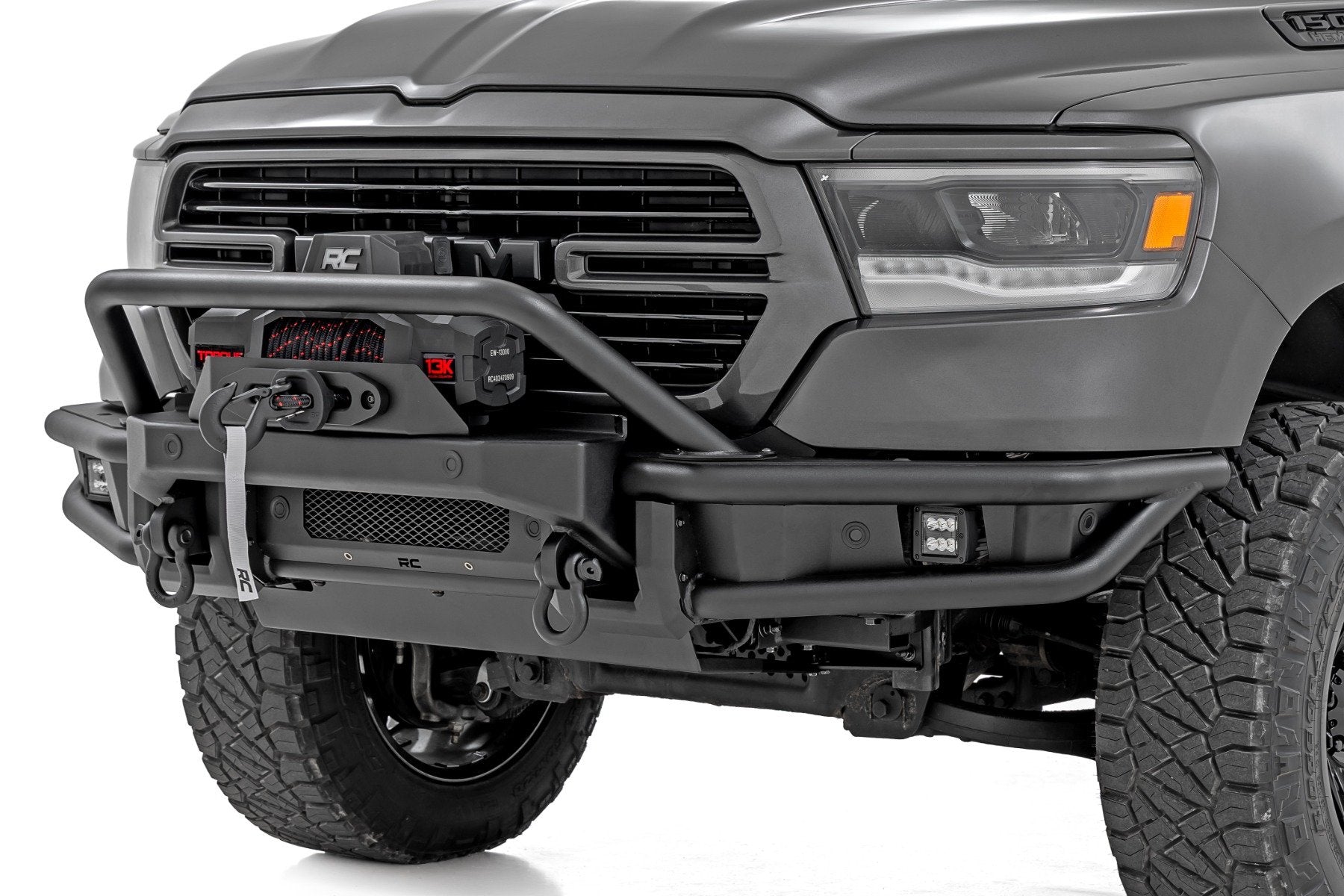 Rough Country Retractable Truck Bed Step for 2010-2018 Ram 1500