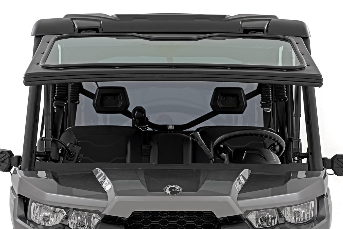 Electric Tilt Windshield | Glass | Can-Am Defender HD8/HD9/HD10