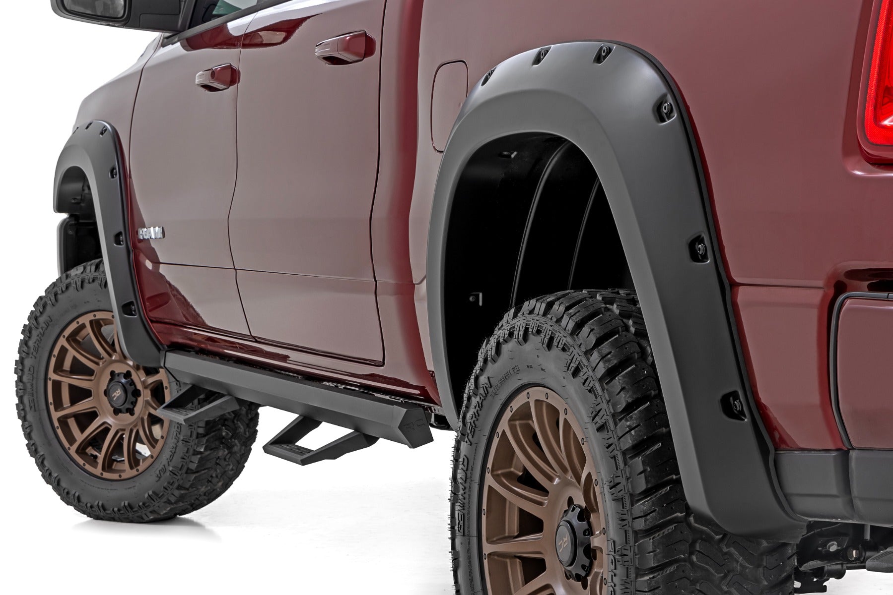 Pocket Fender Flares | PRV Delmonico Red | Ram 1500 2WD/4WD (2025-2026)