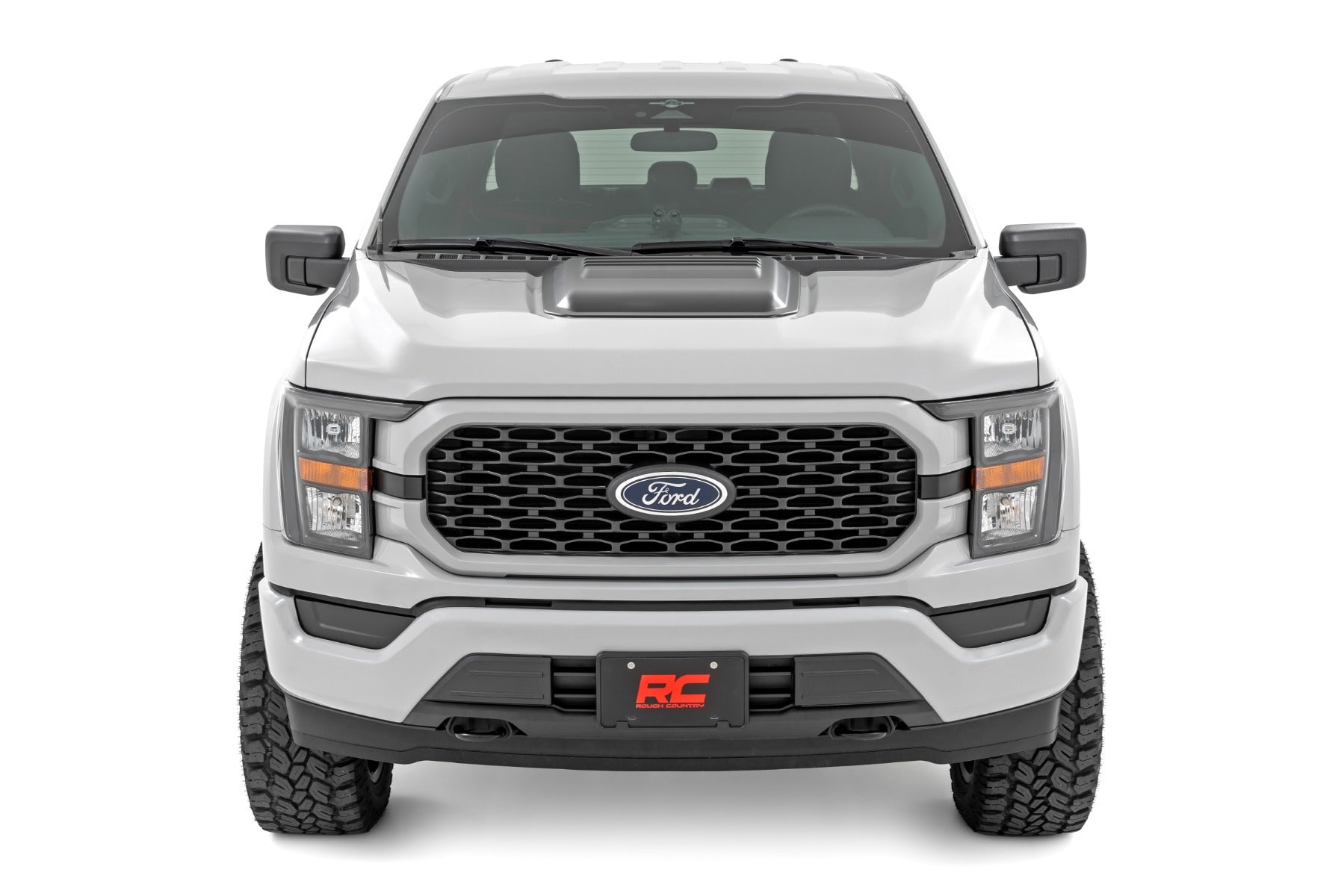 Hood Scoop | BN Silver Spruce | Ford F-150 2WD/4WD (2021-2026)